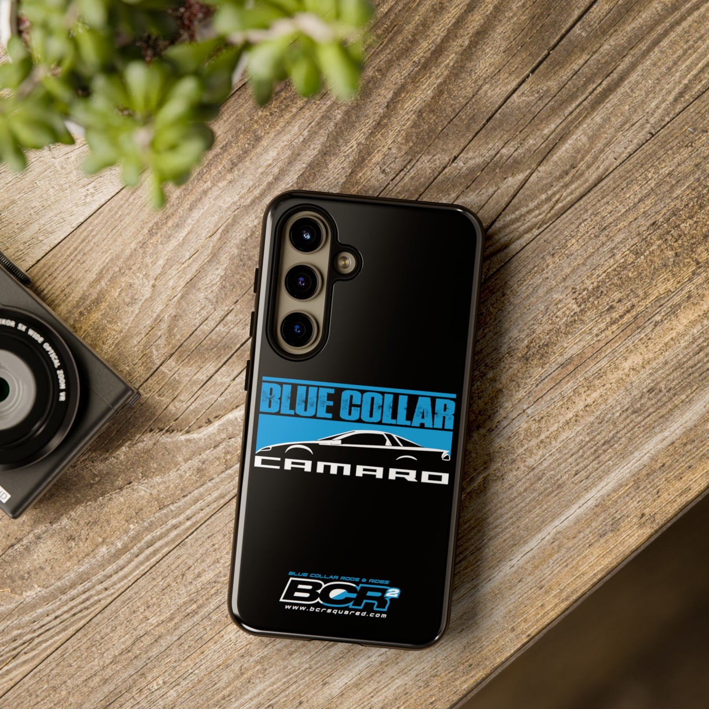 Blue Collar 4th Gen Camaro Black Phone Cases