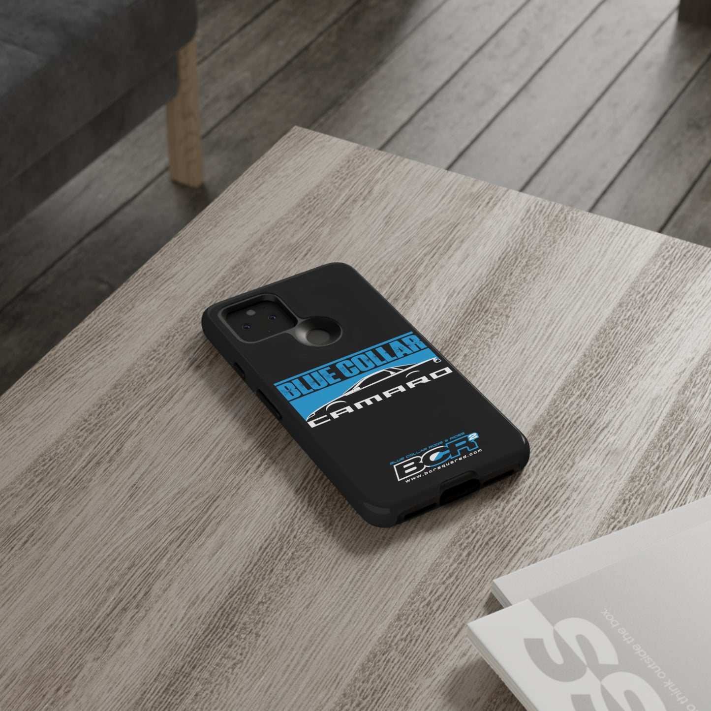 Blue Collar 4th Gen Camaro Black Phone Cases