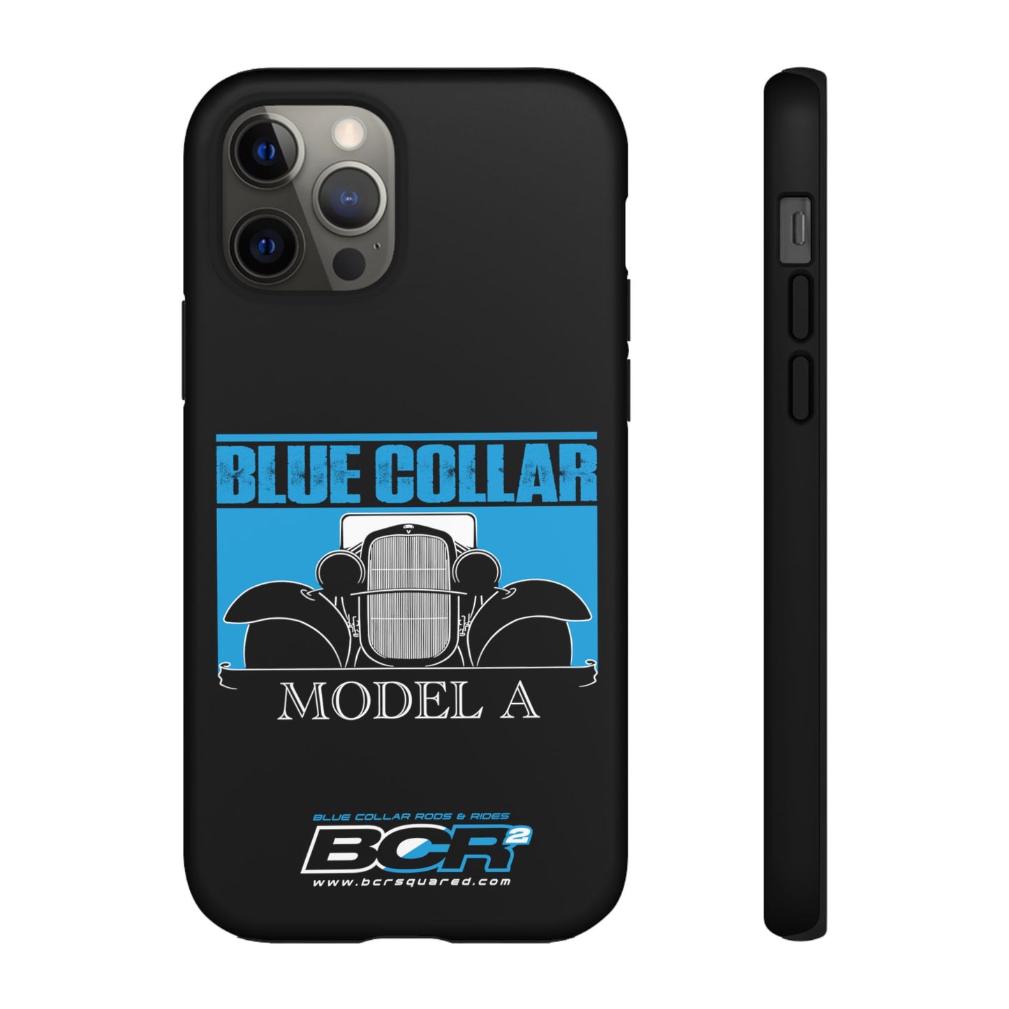 Blue Collar Model A Black Phone Case