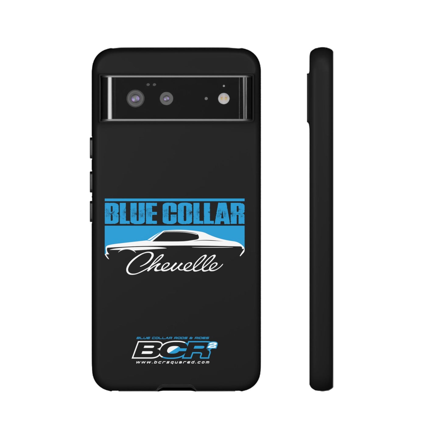 Blue Collar Chevelle Black Phone Case