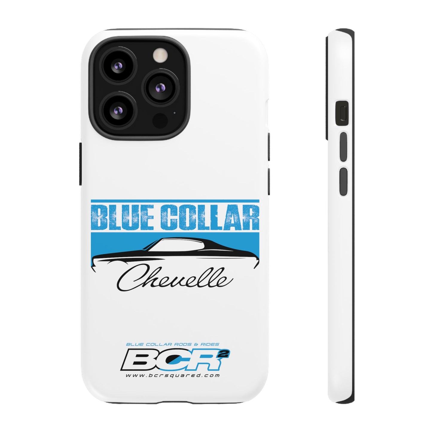 Blue Collar Chevelle White Phone Case