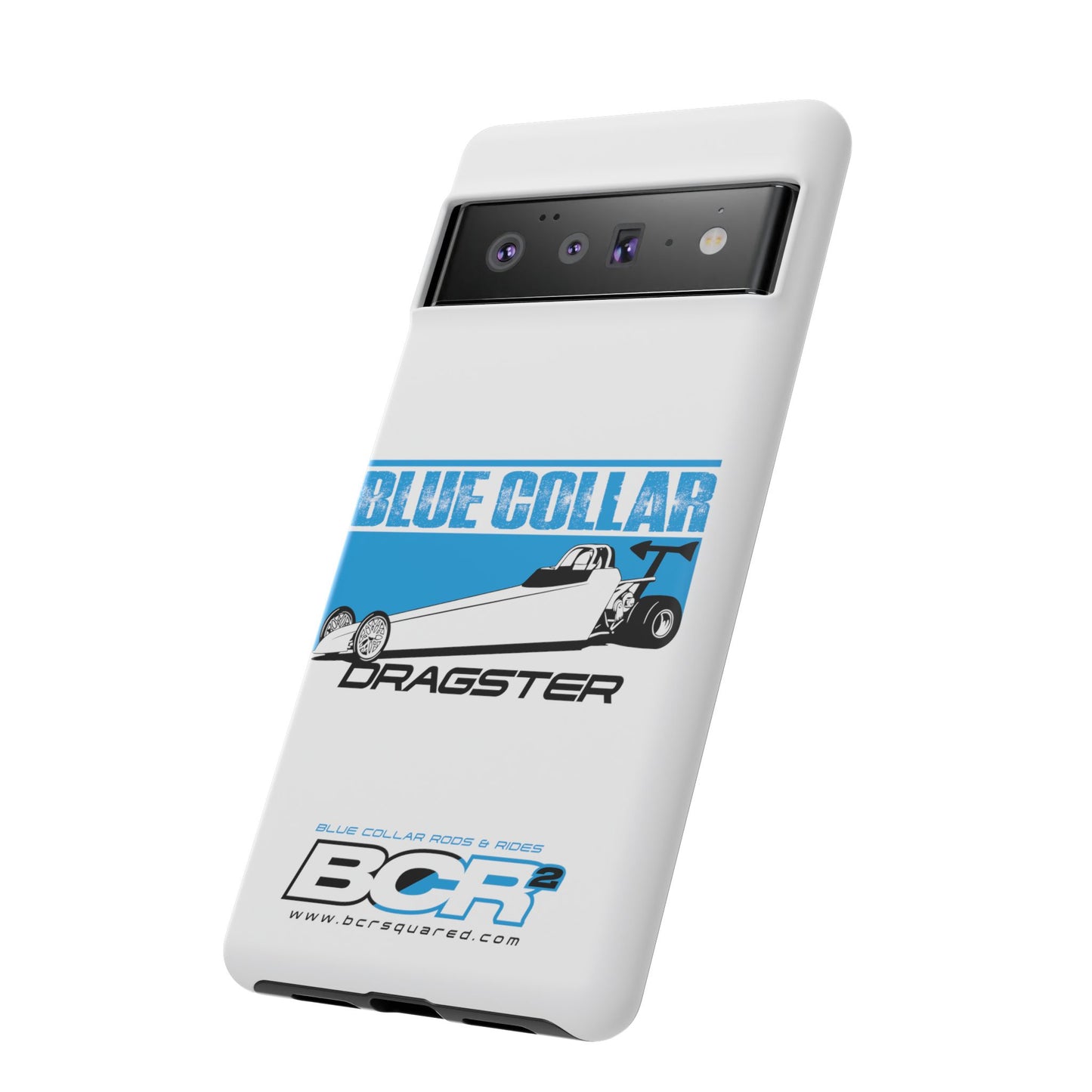 Blue Collar Dragster Phone Cases