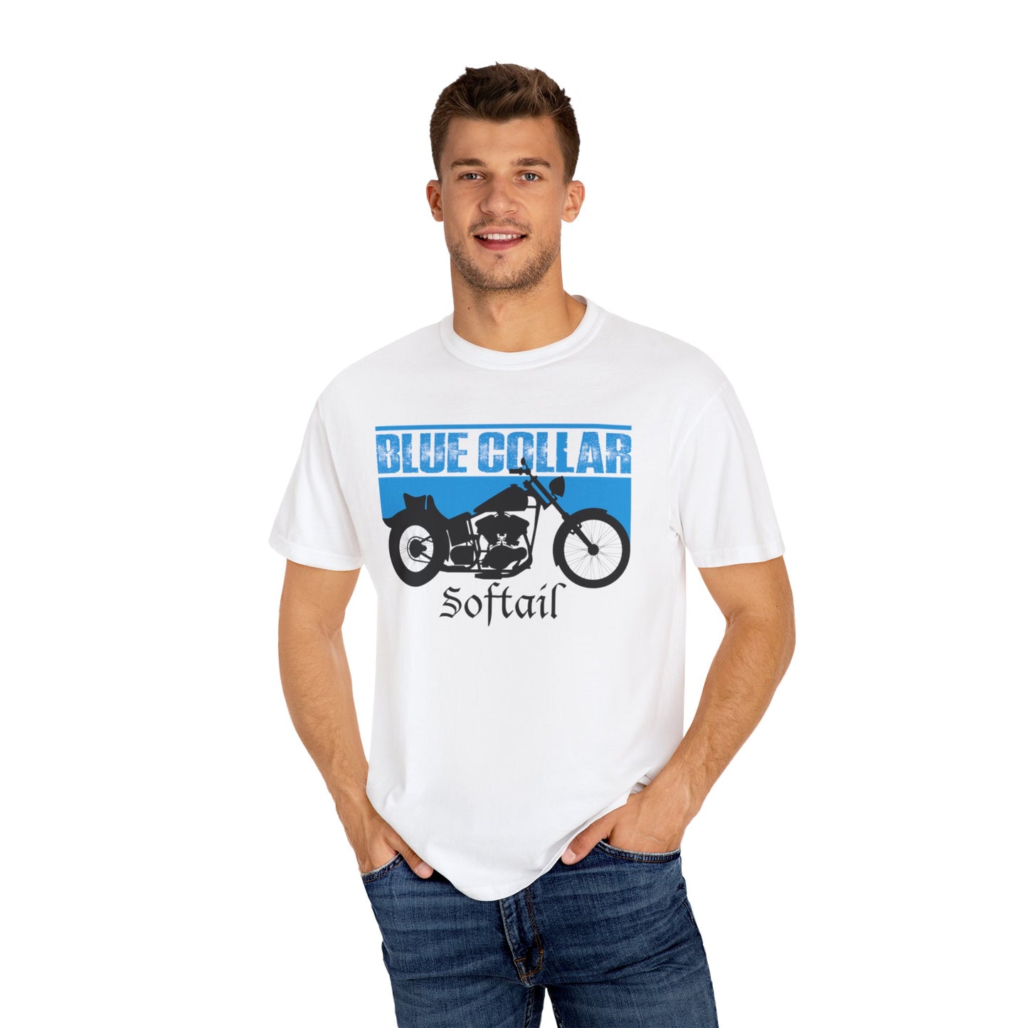 Blue Collar Softail Tee