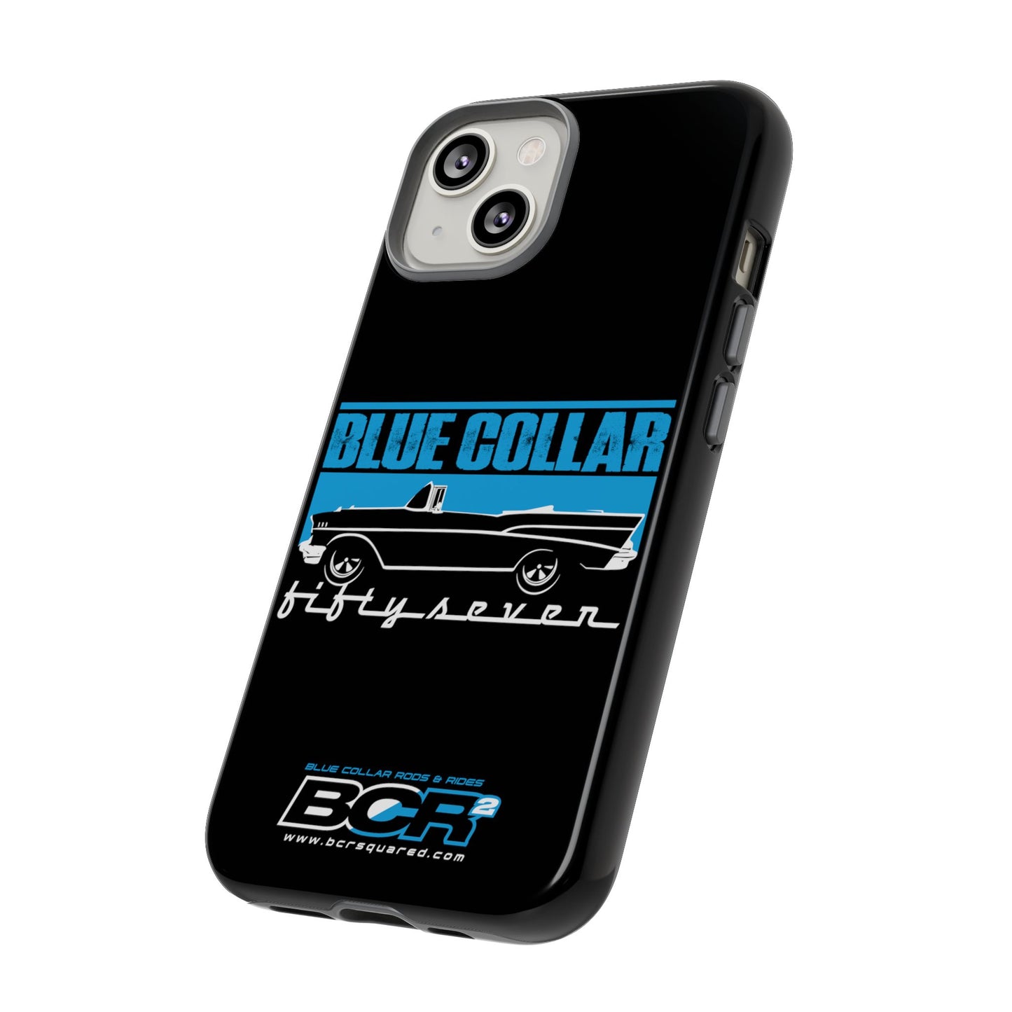 Blue Collar Fifty Seven Black Phone Case