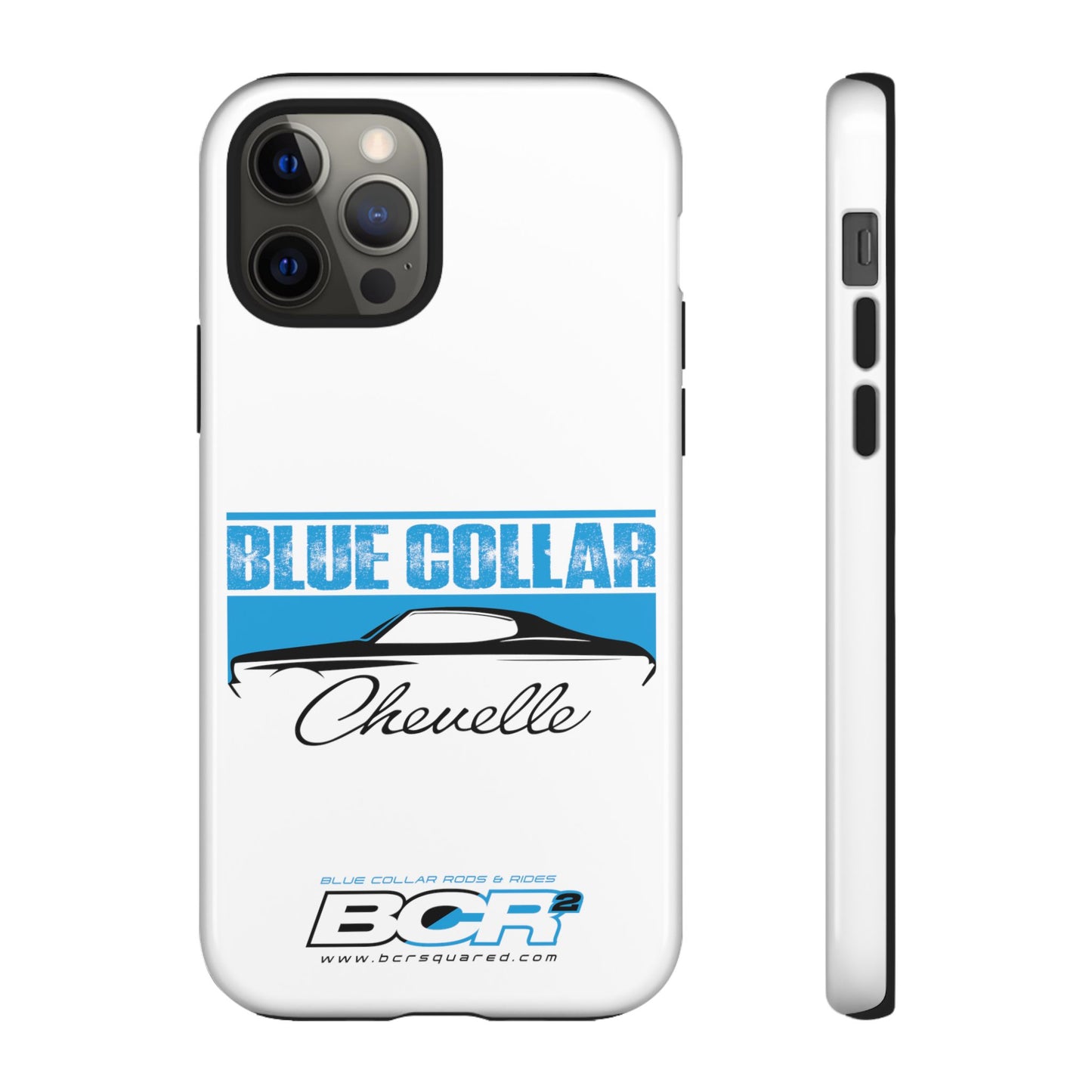 Blue Collar Chevelle White Phone Case