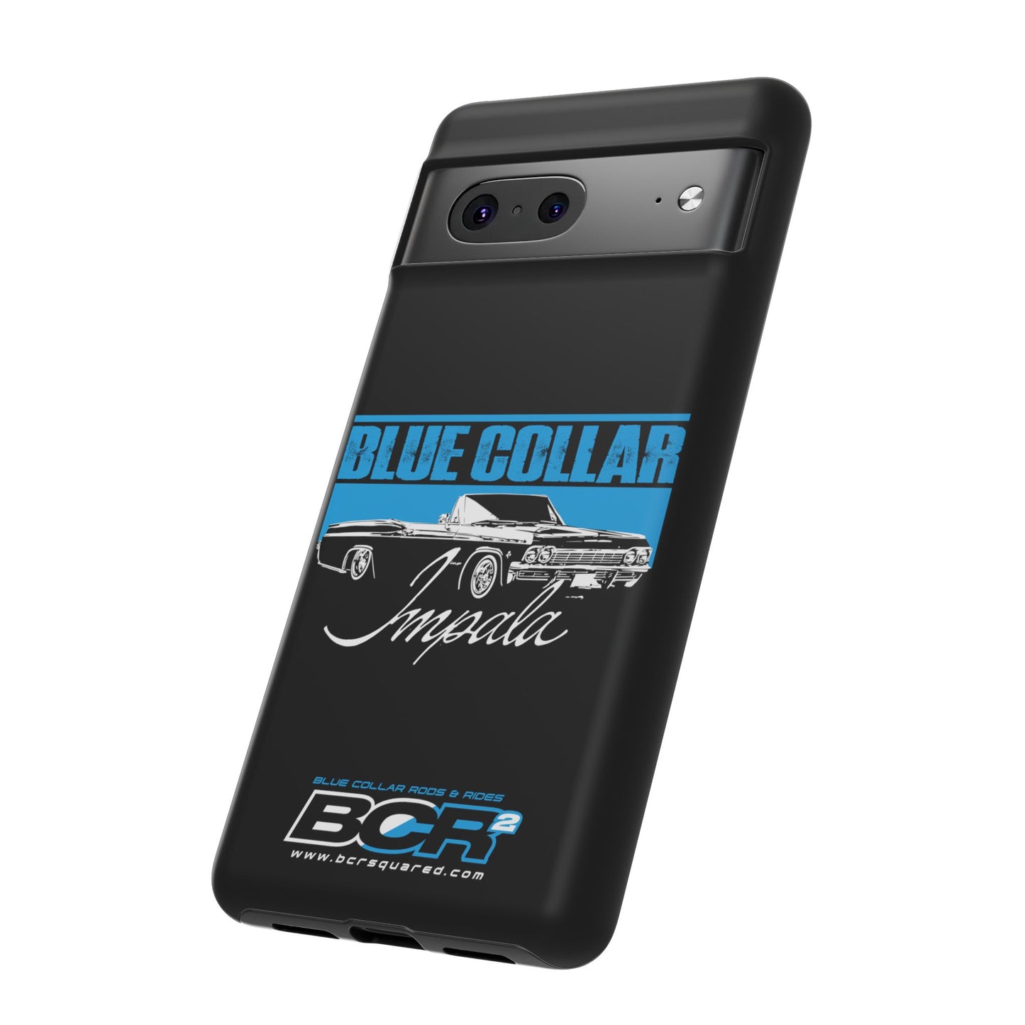 Blue Collar Impala Black Phone Cases