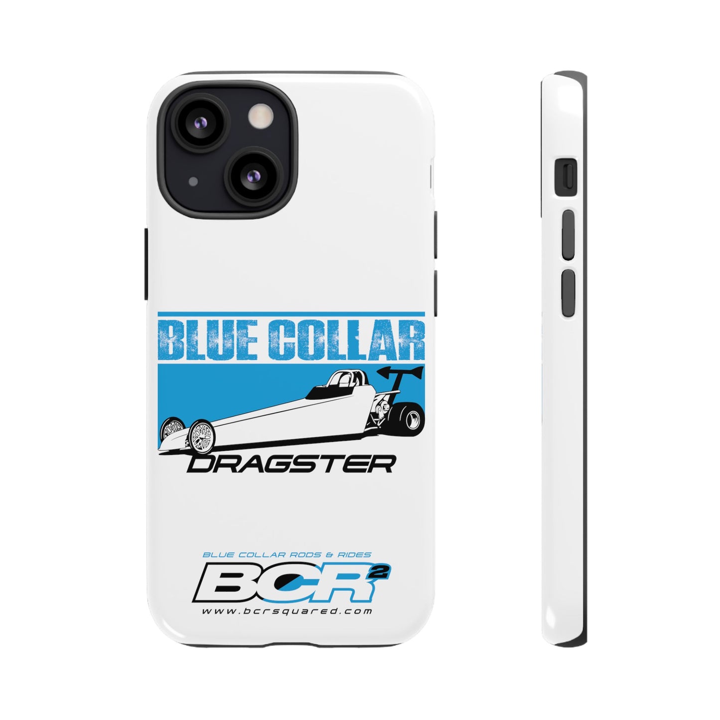 Blue Collar Dragster Phone Cases