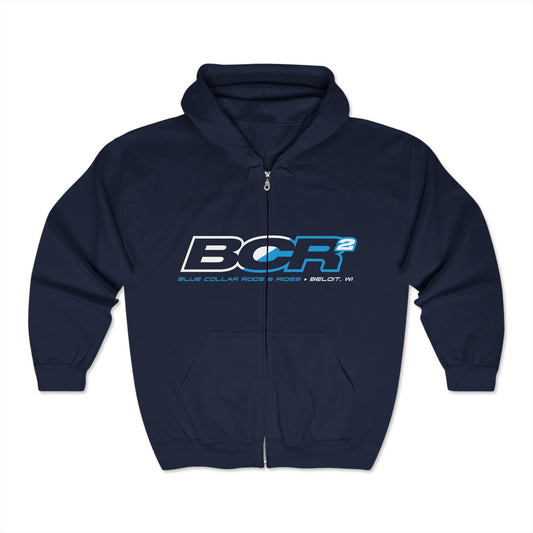 BCR Squared Zip Up Hoodie