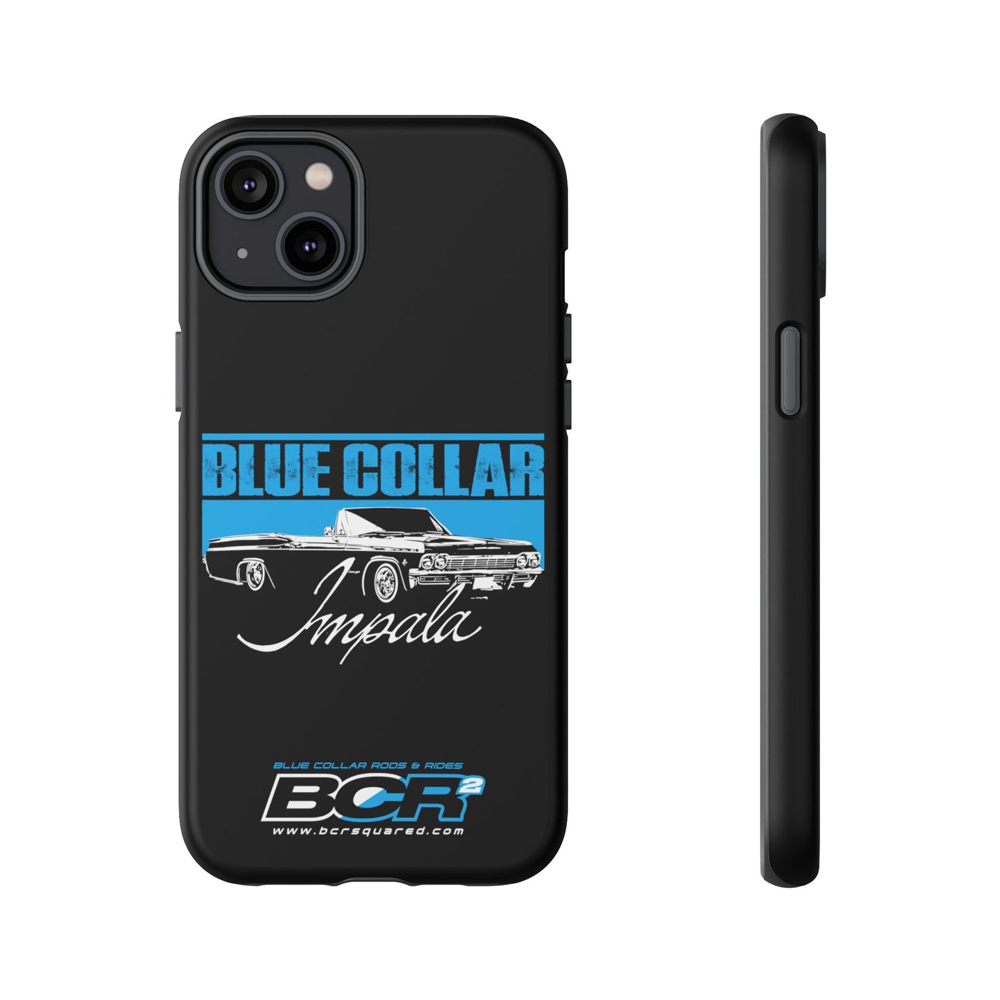 Blue Collar Impala Black Phone Cases