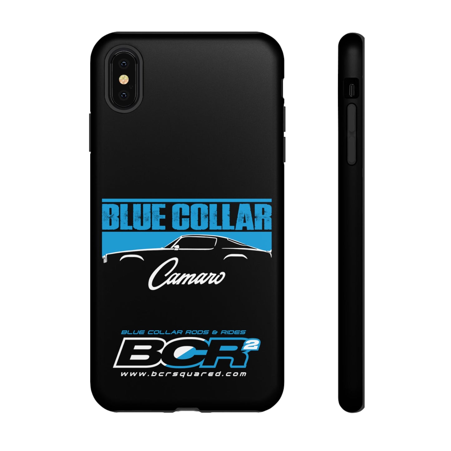 Blue Collar 2nd Gen Camaro Black Phone Cases