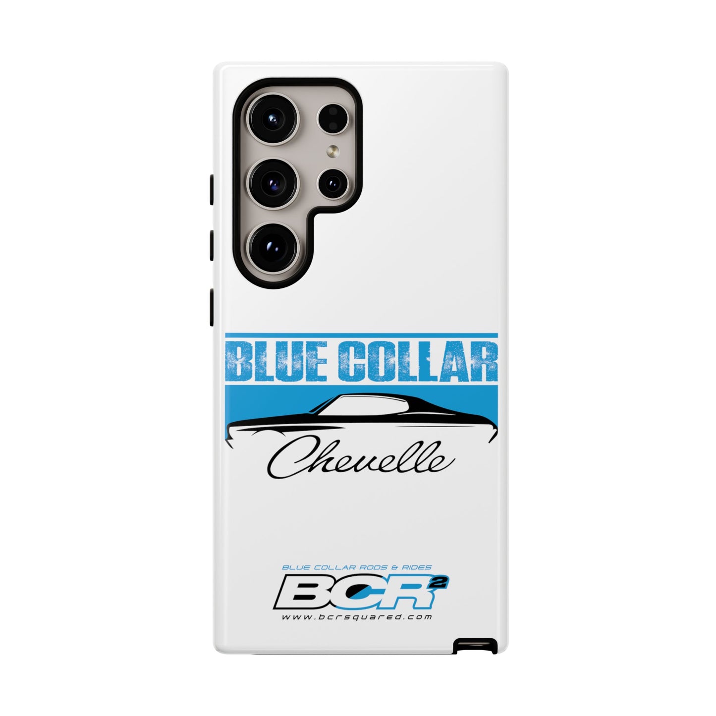 Blue Collar Chevelle White Phone Case