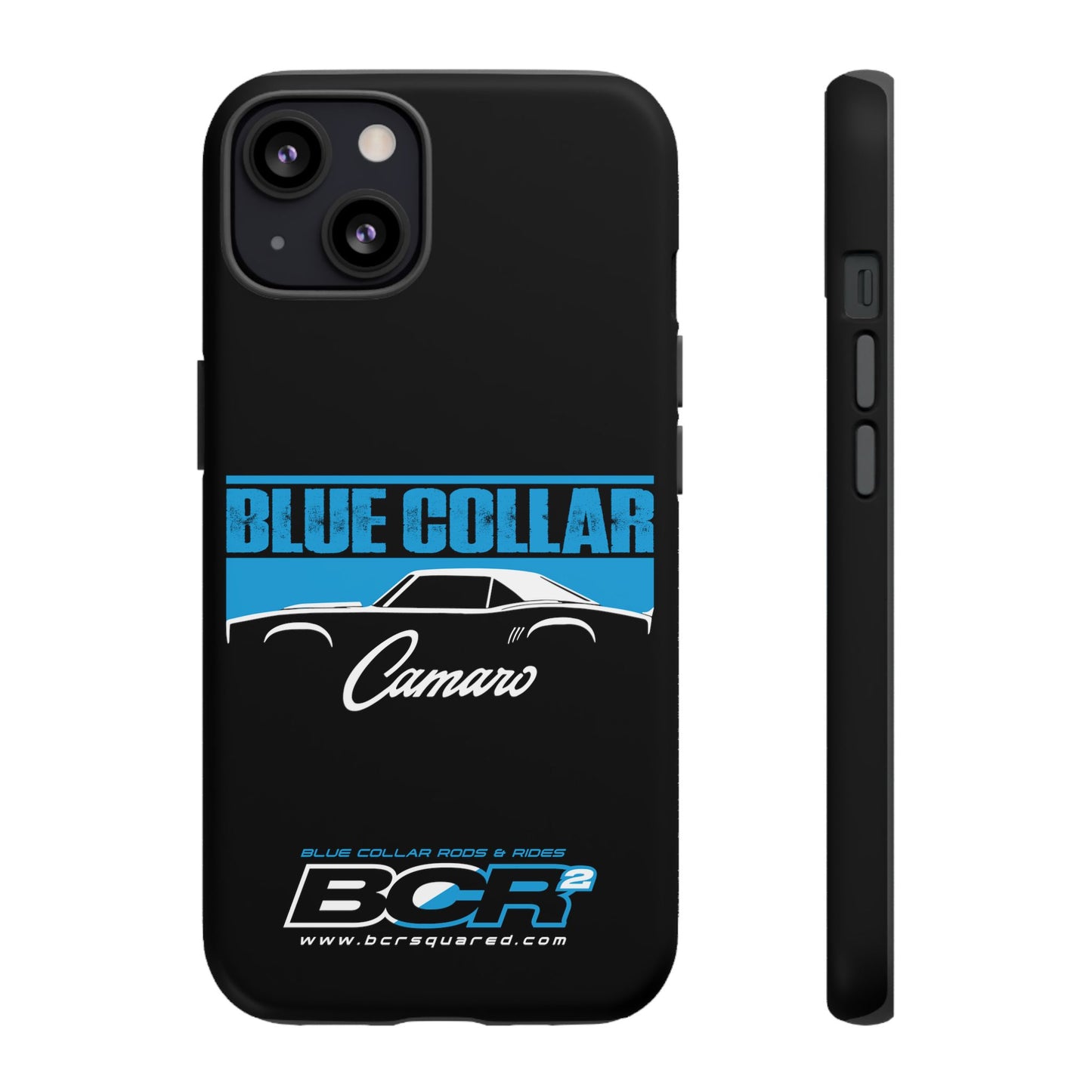 Blue Collar 1st Gen Camaro Black Phone Cases