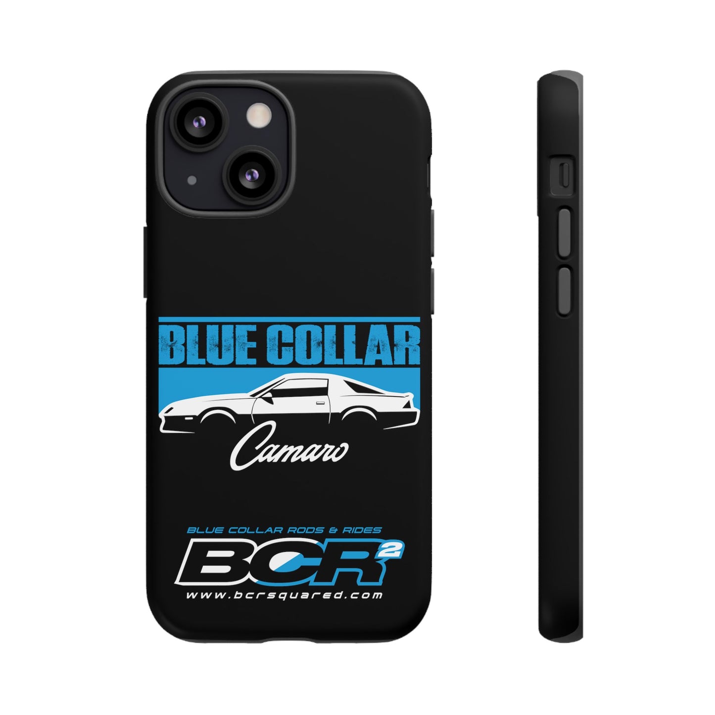 Blue Collar 3rd Gen Camaro Black Phone Cases