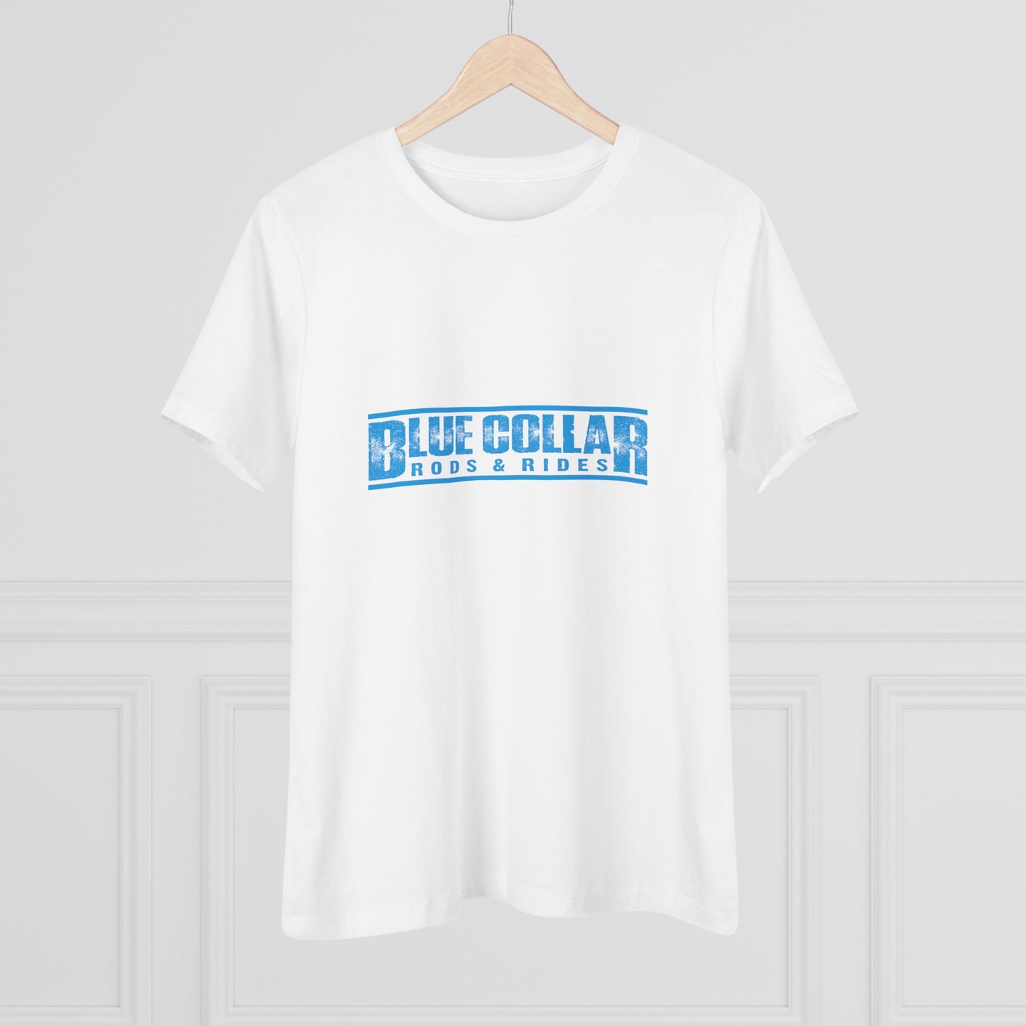 Blue Collar Block Logo Women's Tee