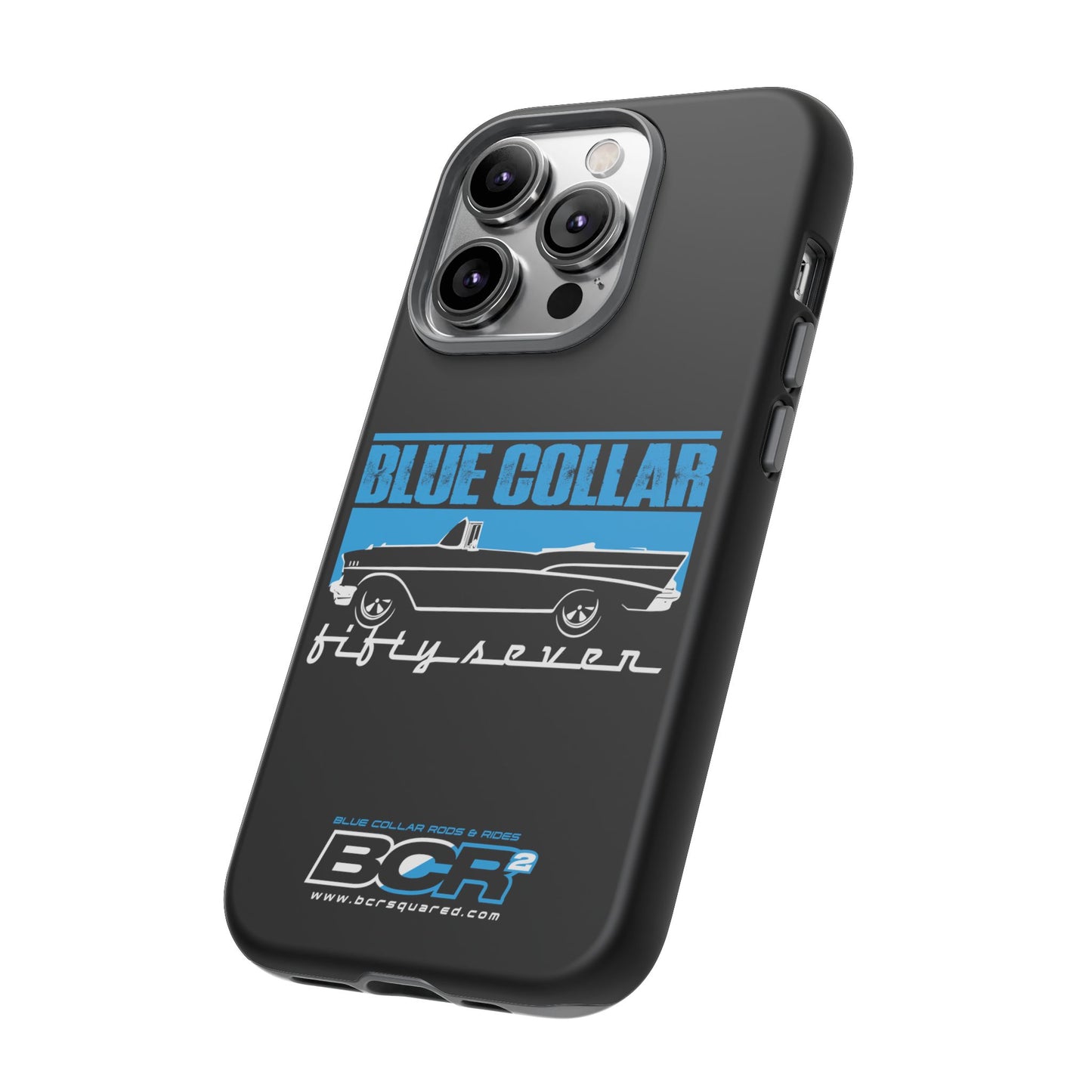 Blue Collar Fifty Seven Black Phone Case