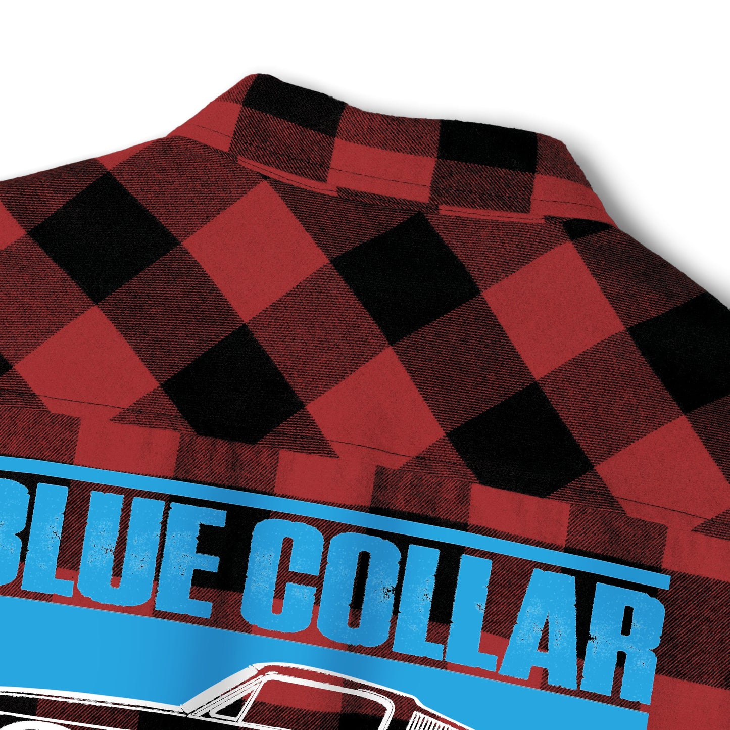 Blue Collar Mustang Flannel Shirt