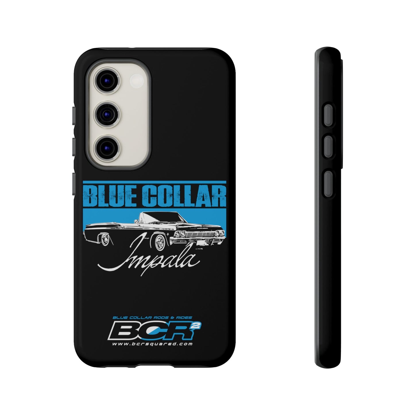 Blue Collar Impala Black Phone Cases