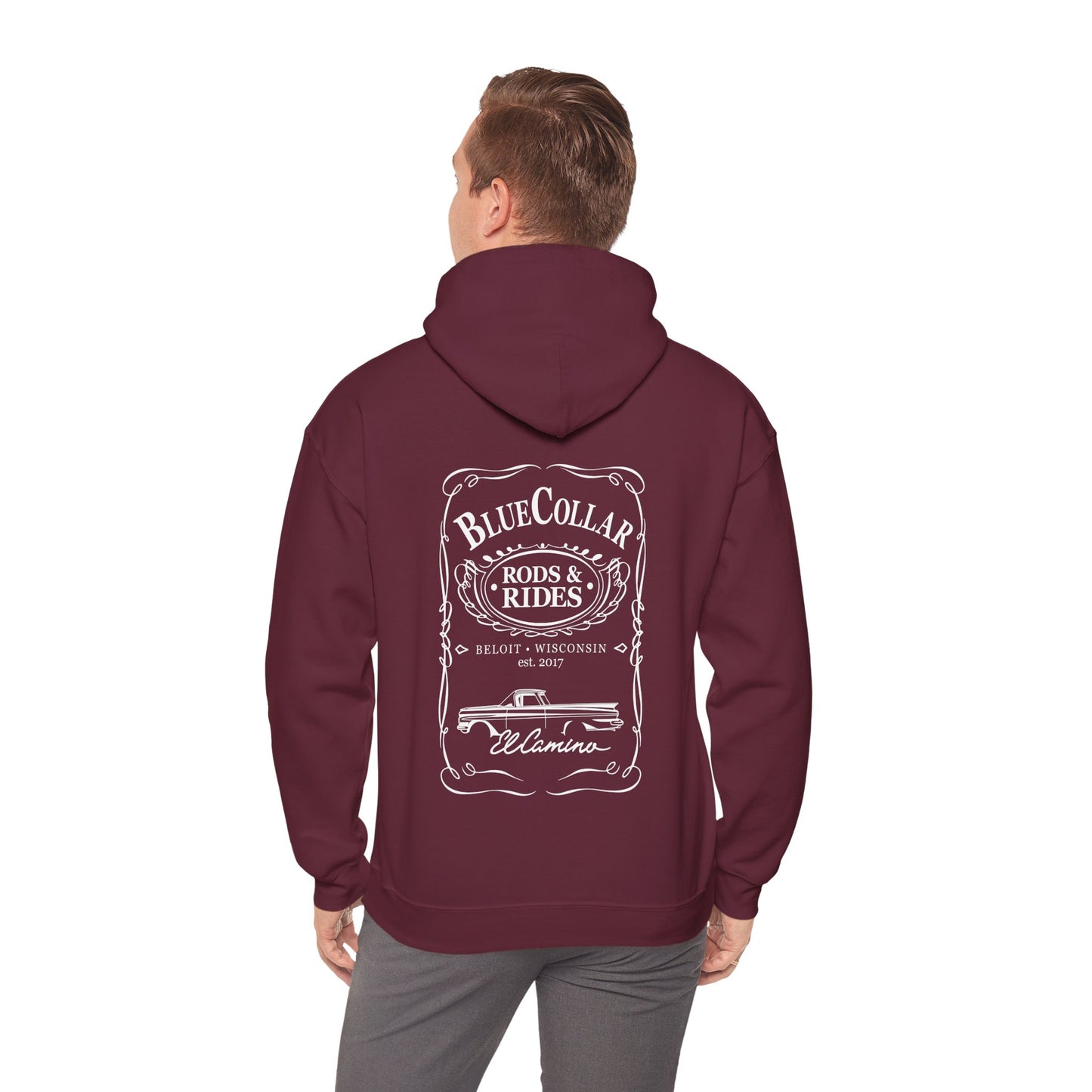 Blue Collar JD El Camino Hoodie