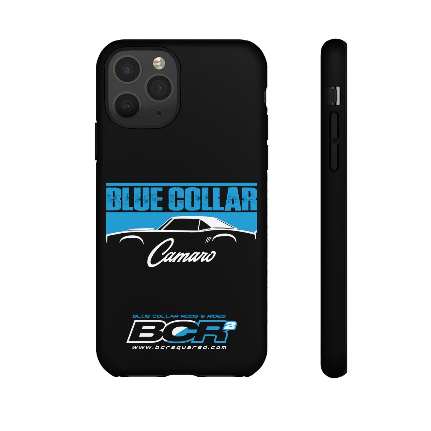 Blue Collar 1st Gen Camaro Black Phone Cases