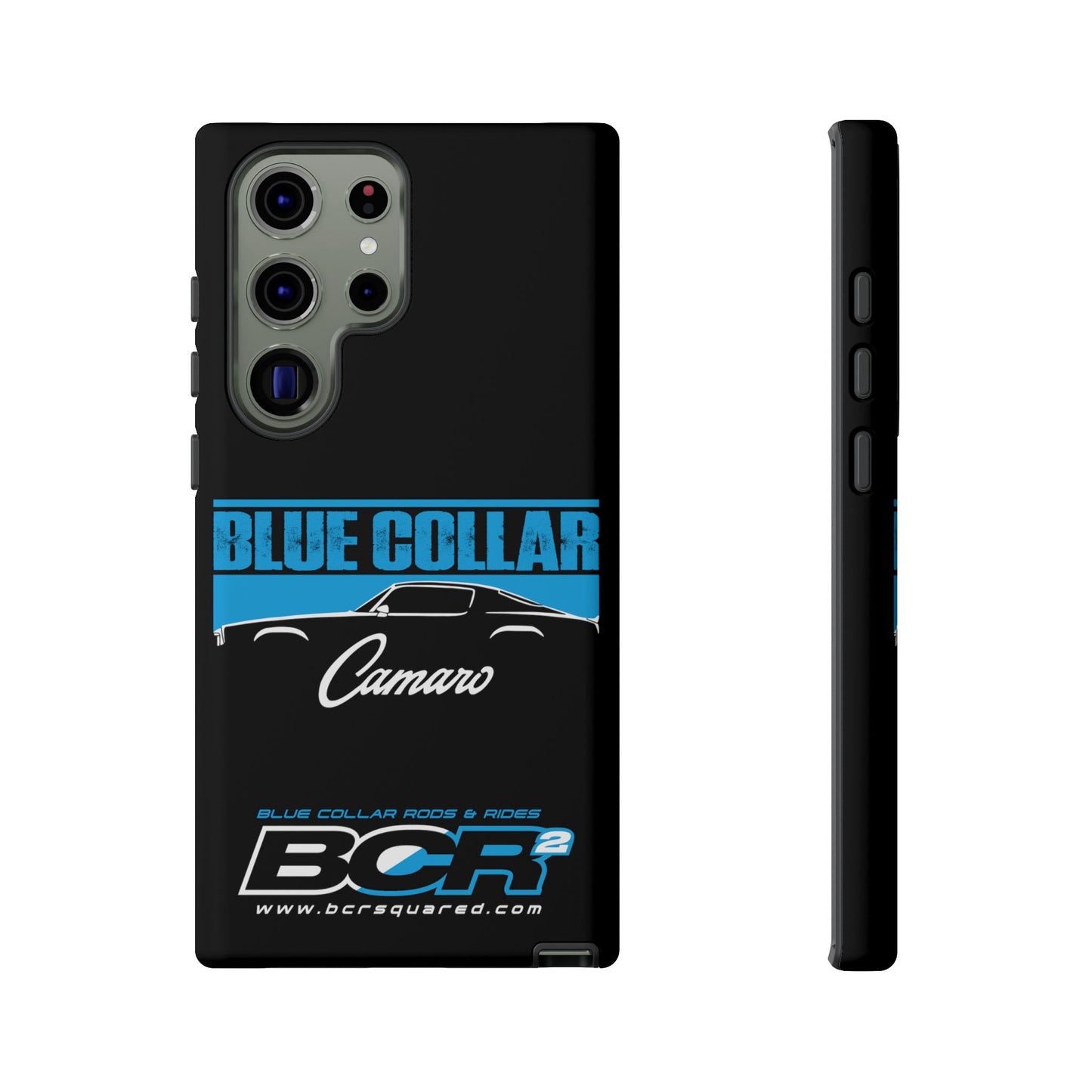 Blue Collar 2nd Gen Camaro Black Phone Cases