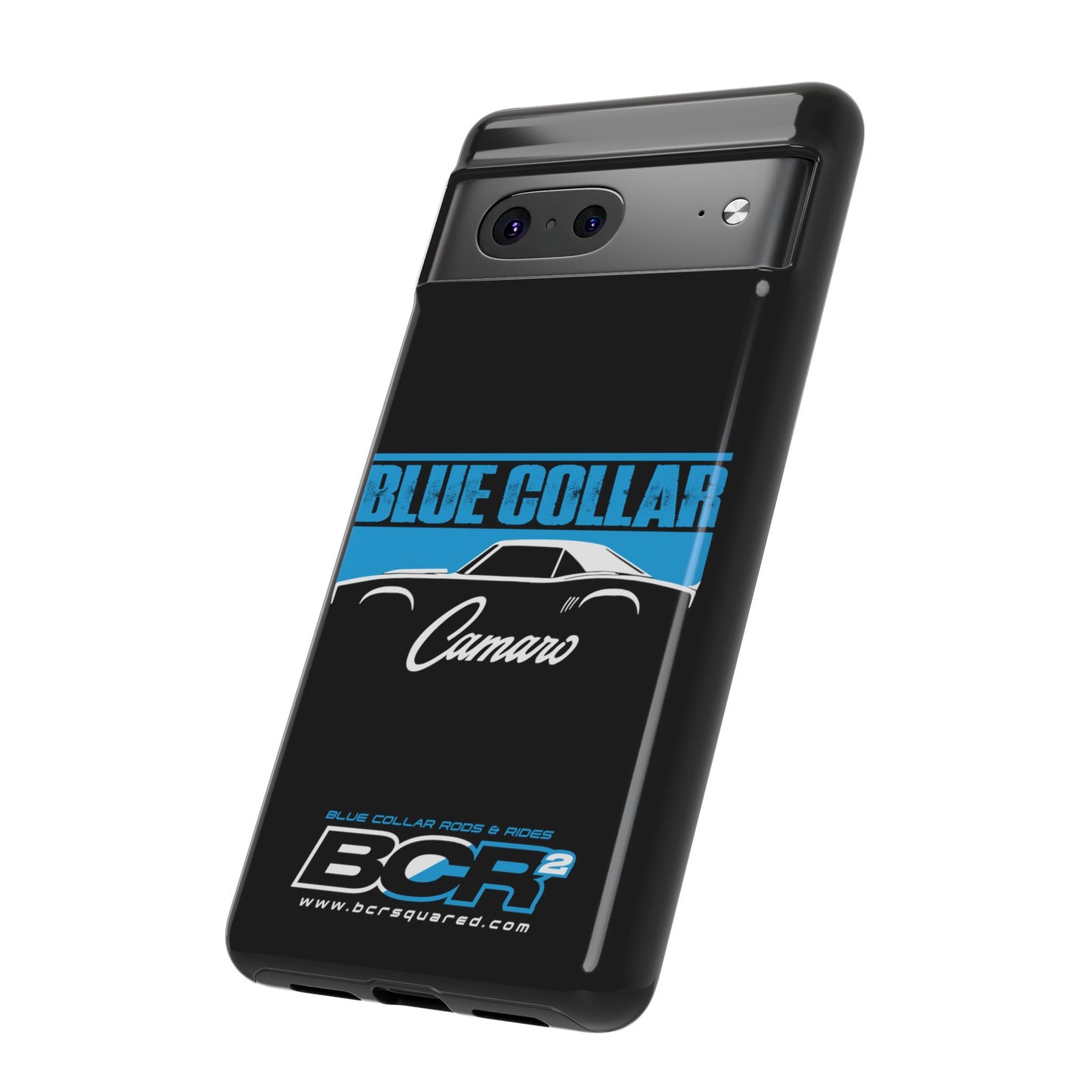 Blue Collar 1st Gen Camaro Black Phone Cases