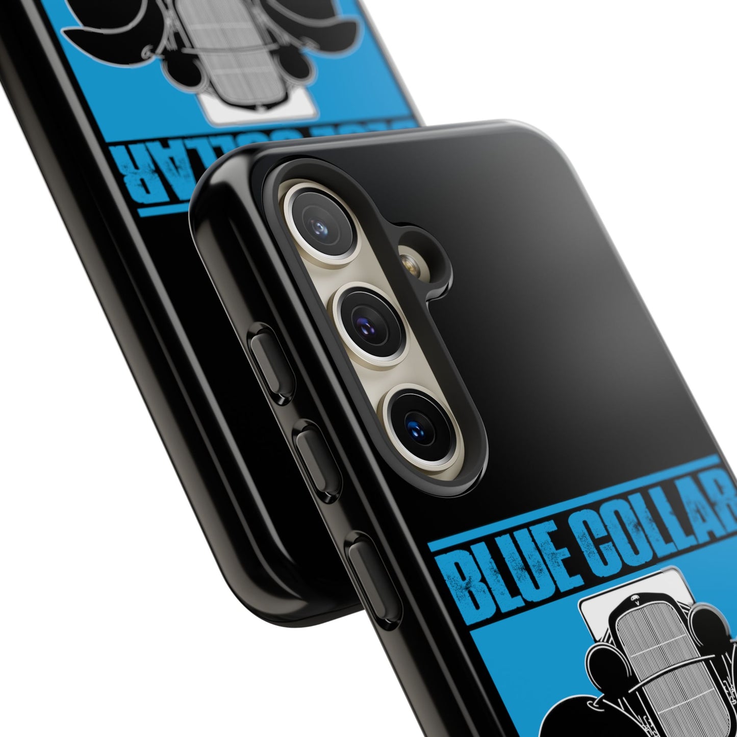 Blue Collar Model A Black Phone Case