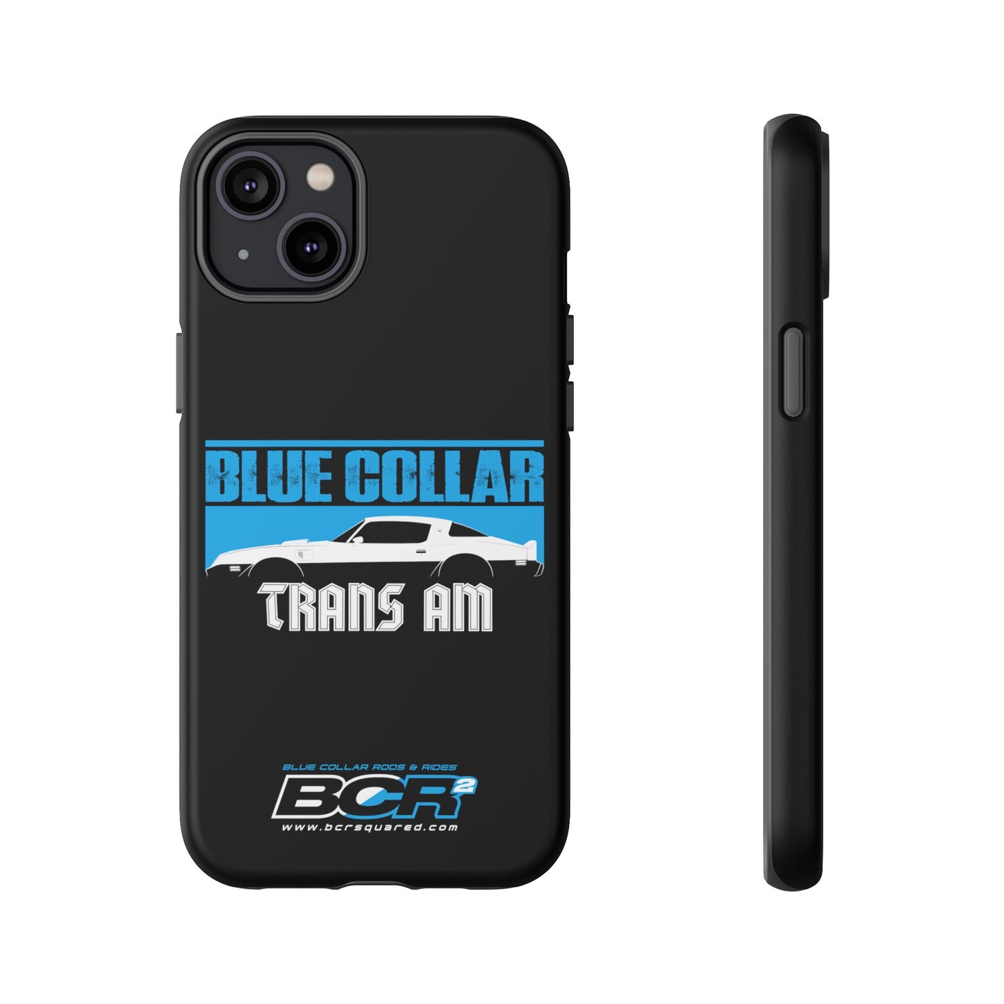 Blue Collar Black Phone Case