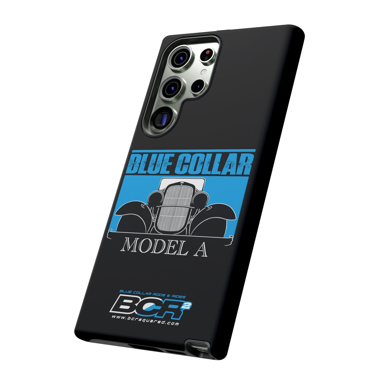 Blue Collar Model A Black Phone Case