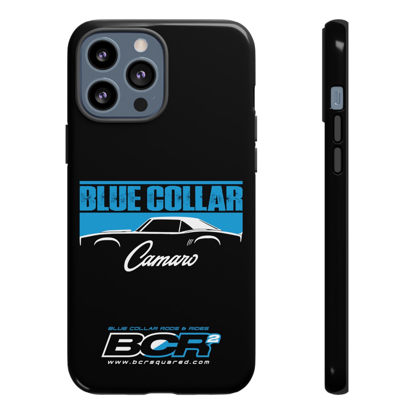 Blue Collar 1st Gen Camaro Black Phone Cases