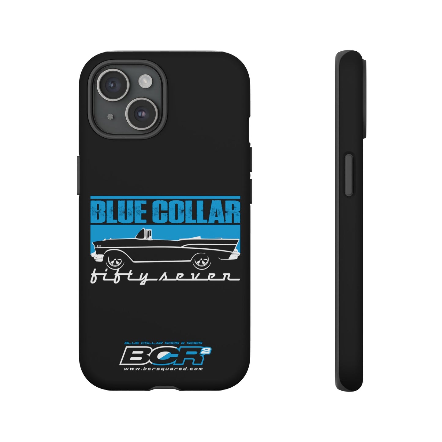 Blue Collar Fifty Seven Black Phone Case