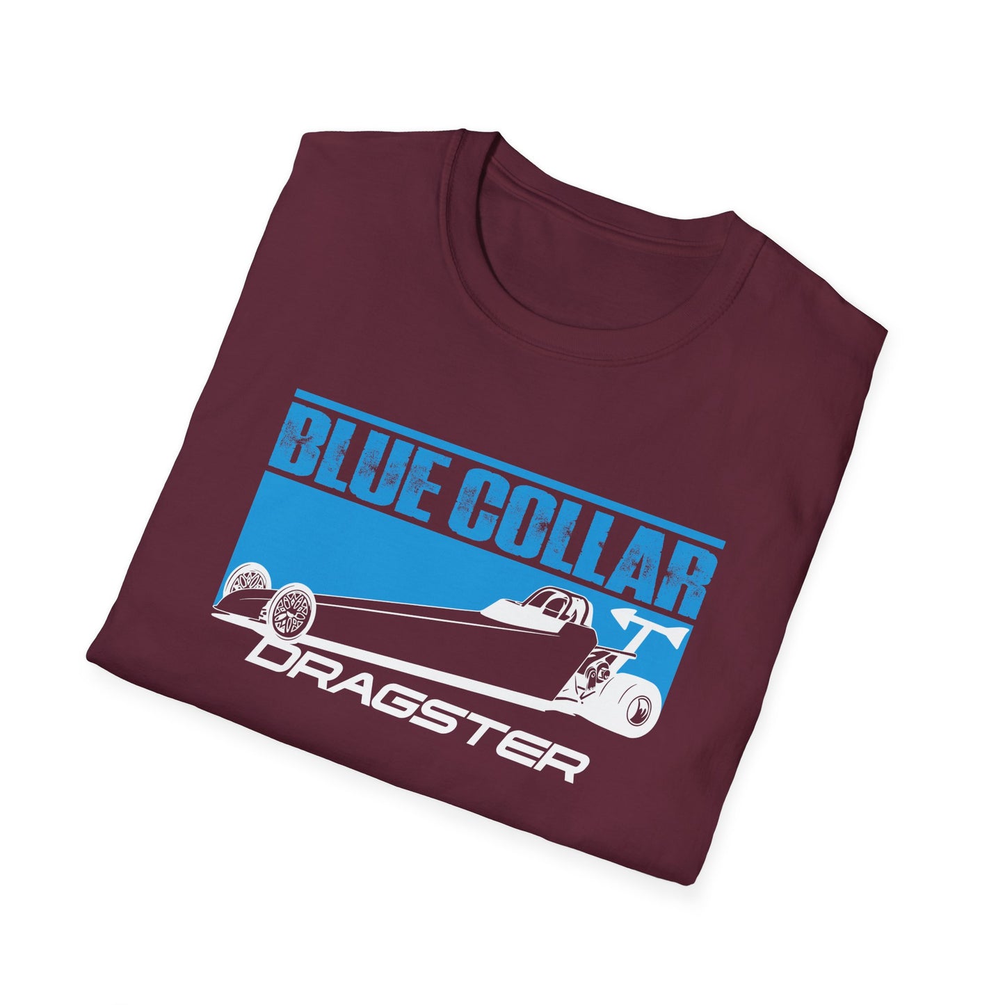 Blue Collar Dragster Tee