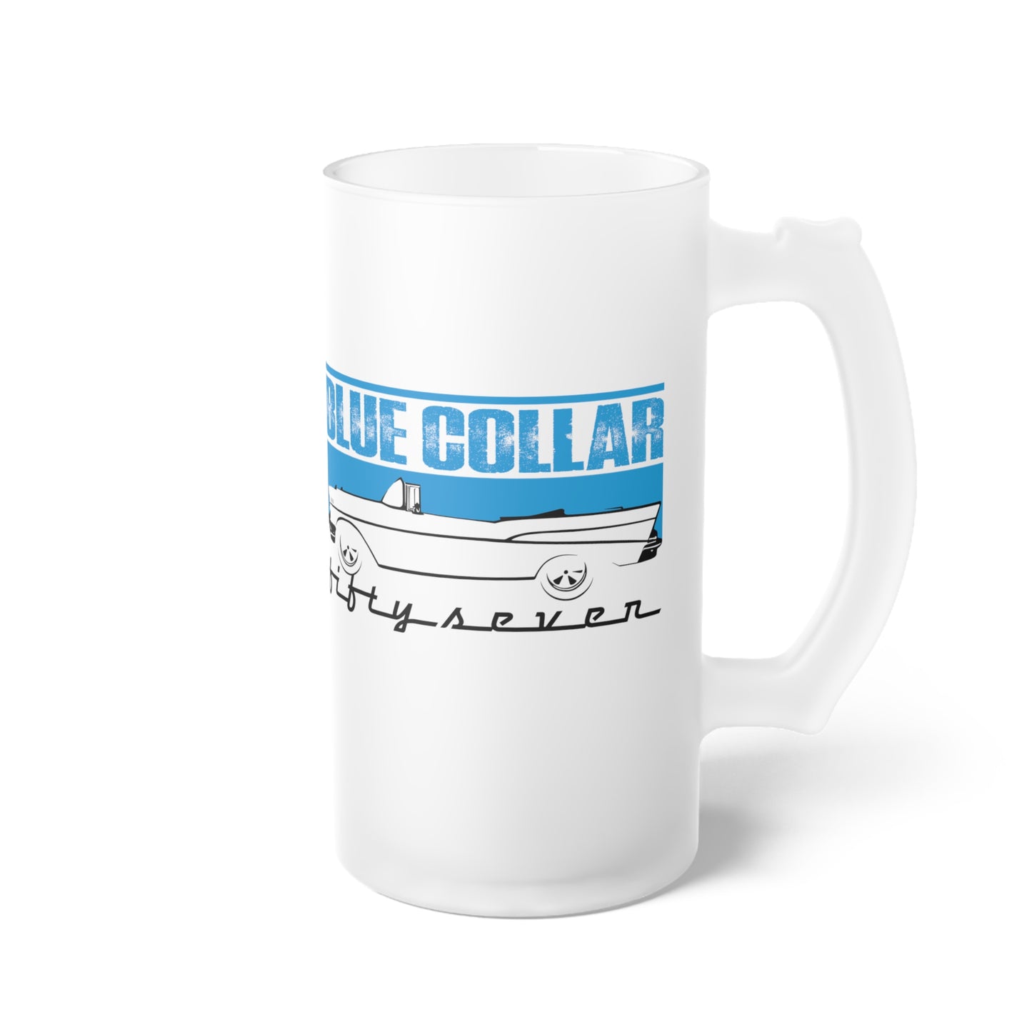 Blue Collar Fifty Seven Frosted Beer Mug