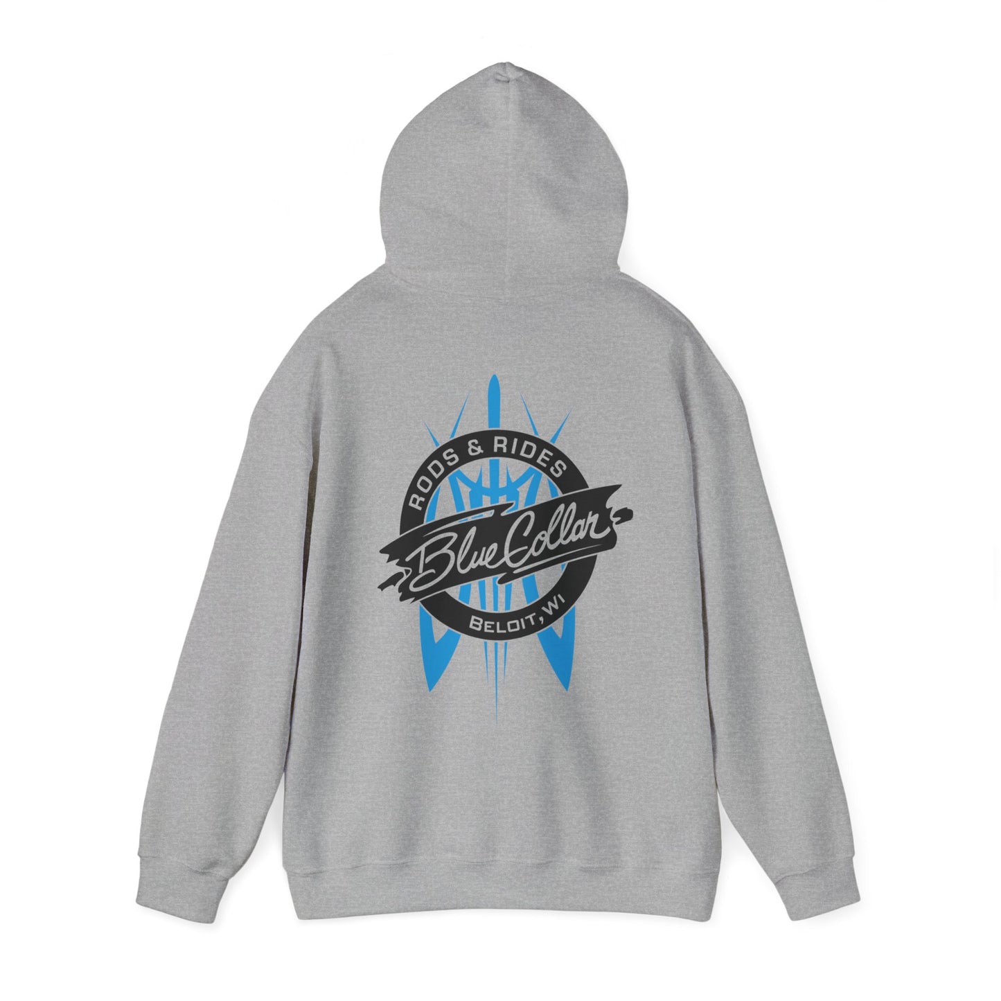 Blue Collar Pinstripe Hoodie