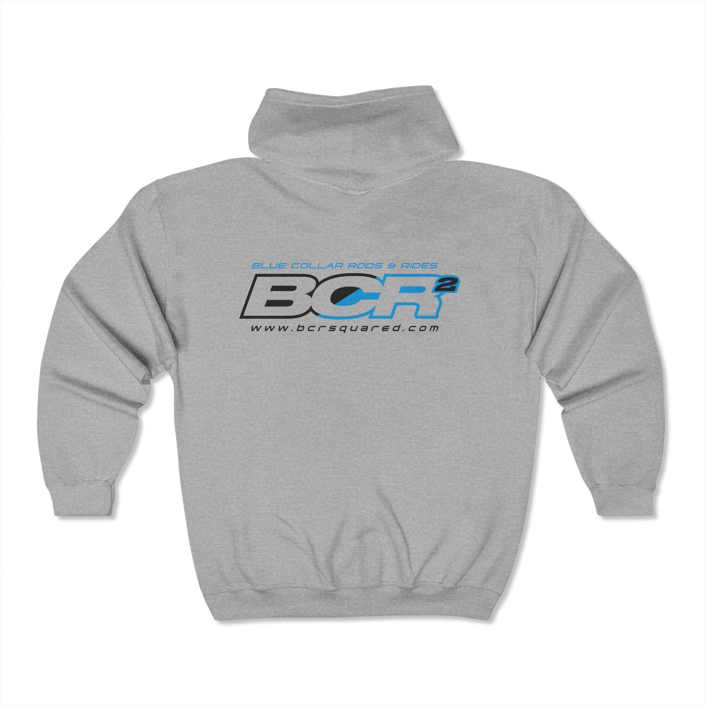 BCR Squared Zip Up Hoodie