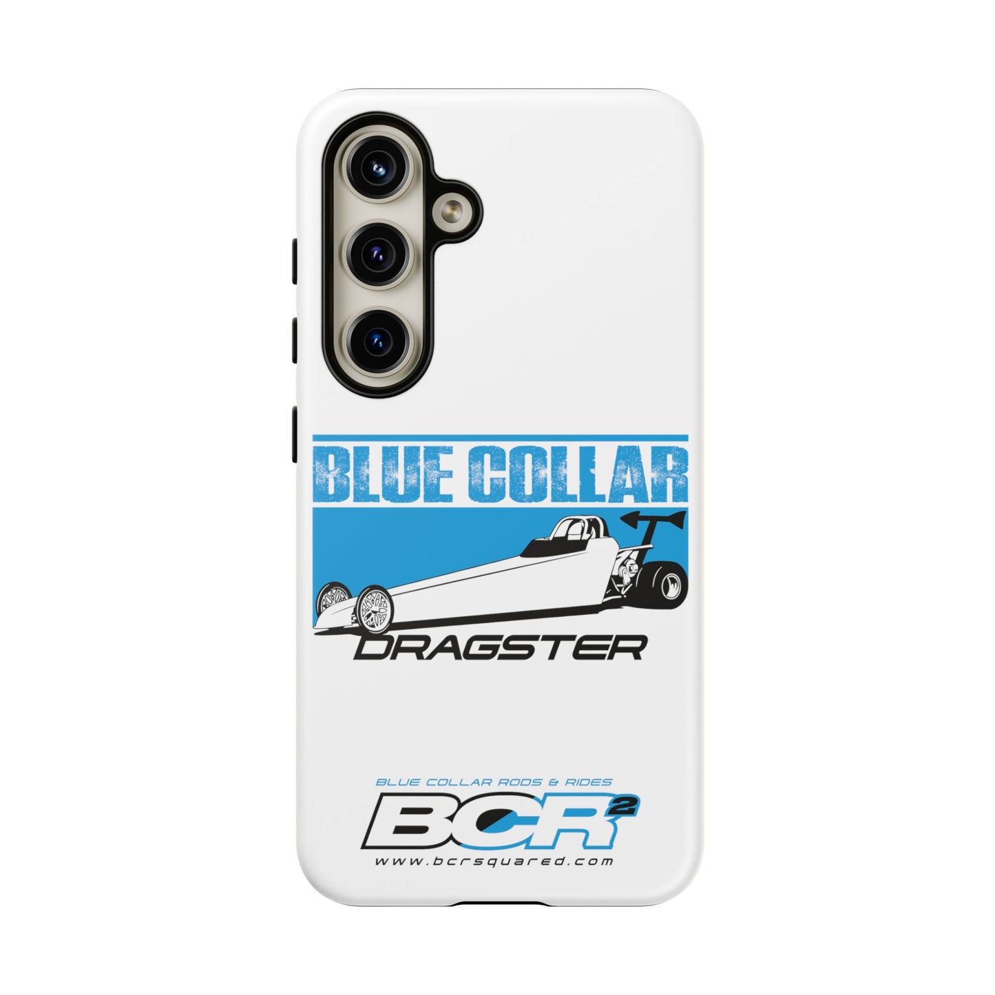 Blue Collar Dragster Phone Cases