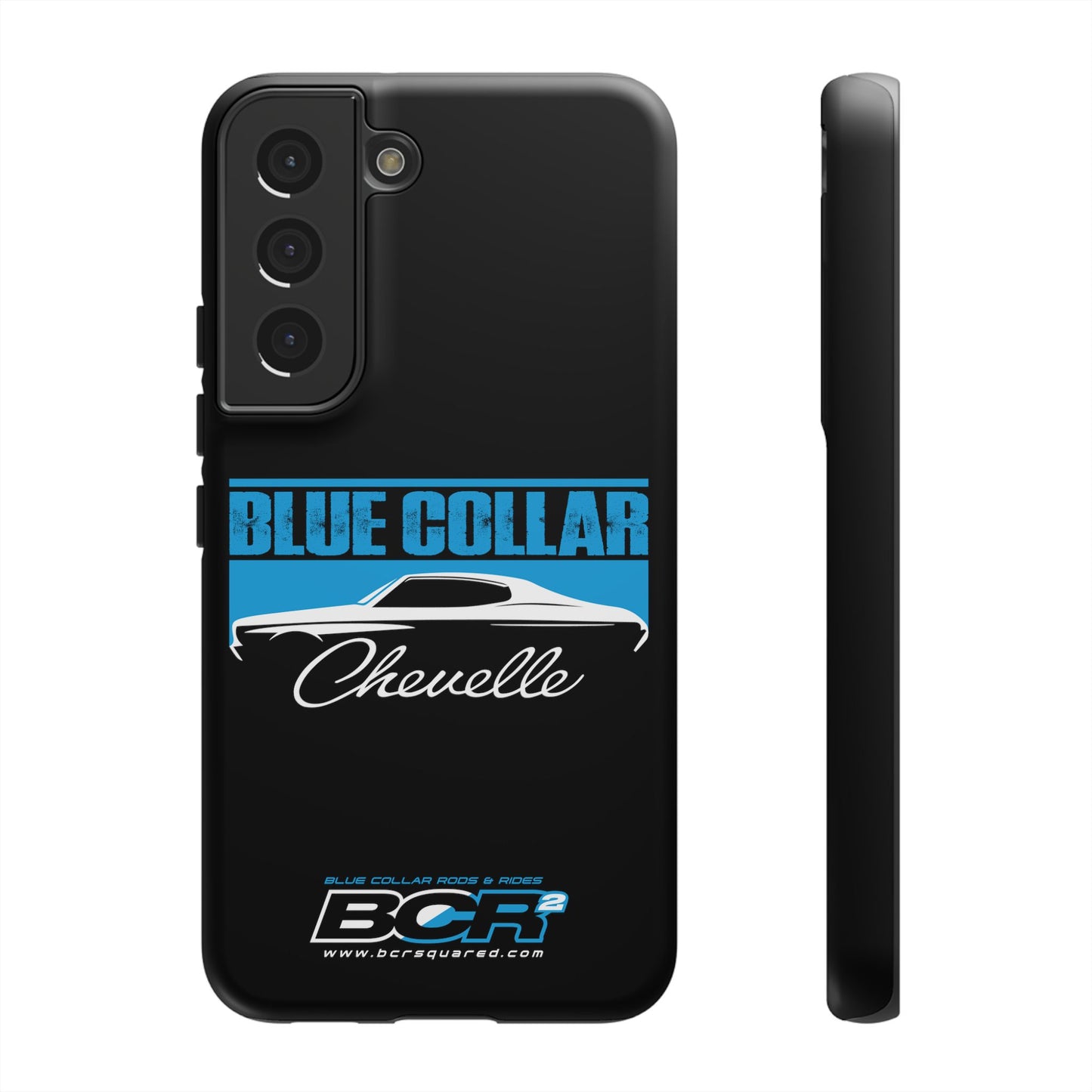 Blue Collar Chevelle Black Phone Case