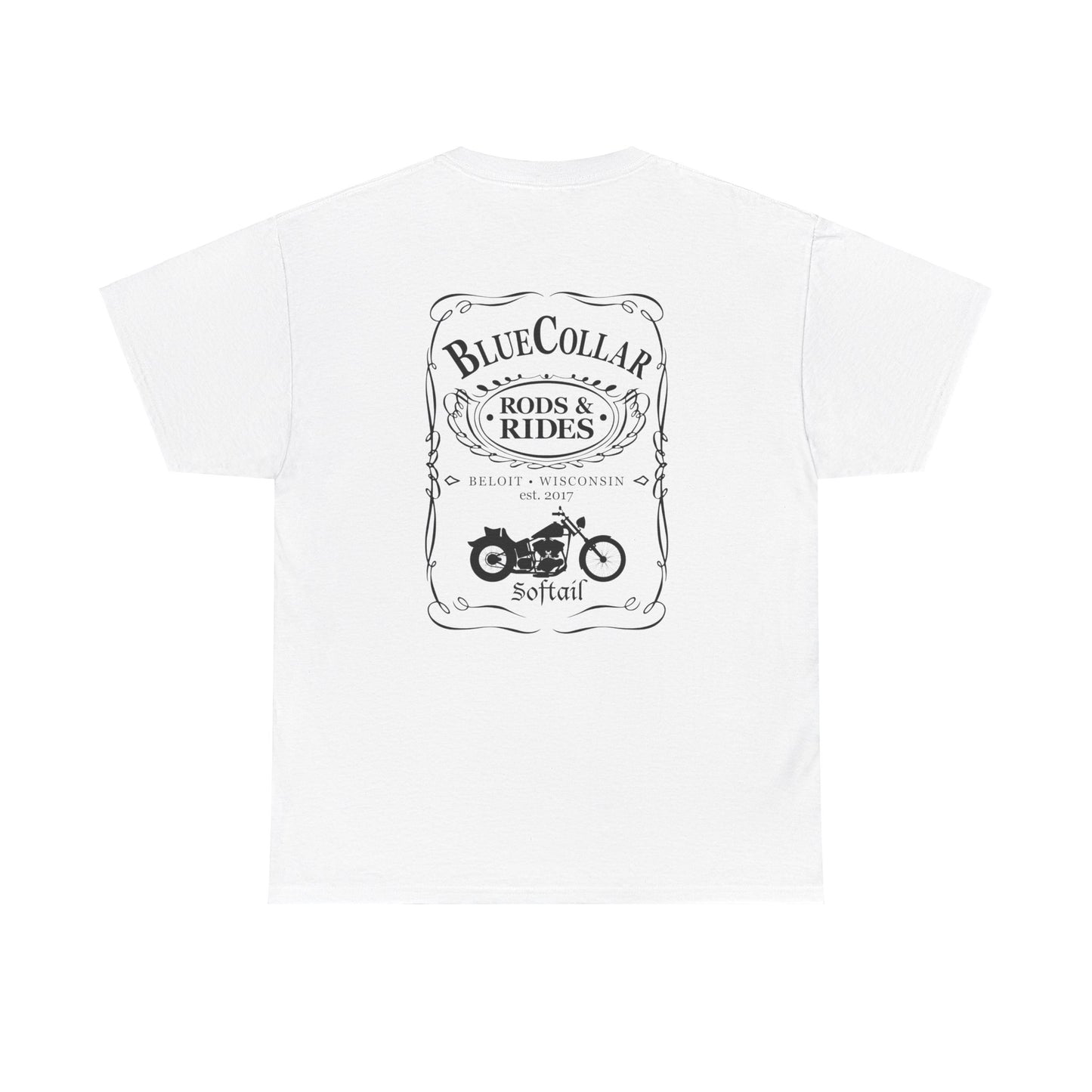 Blue Collar Softail JD Tee