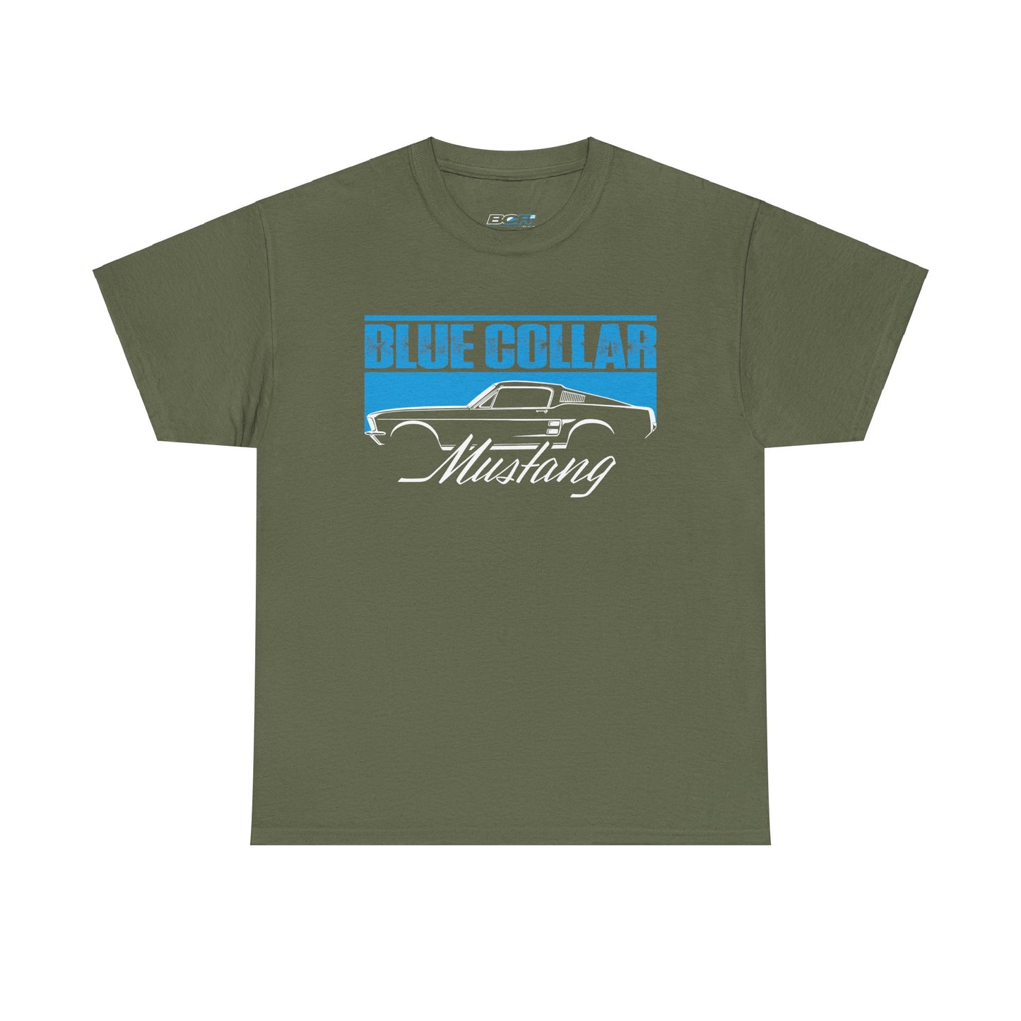 Blue Collar Mustang Tee