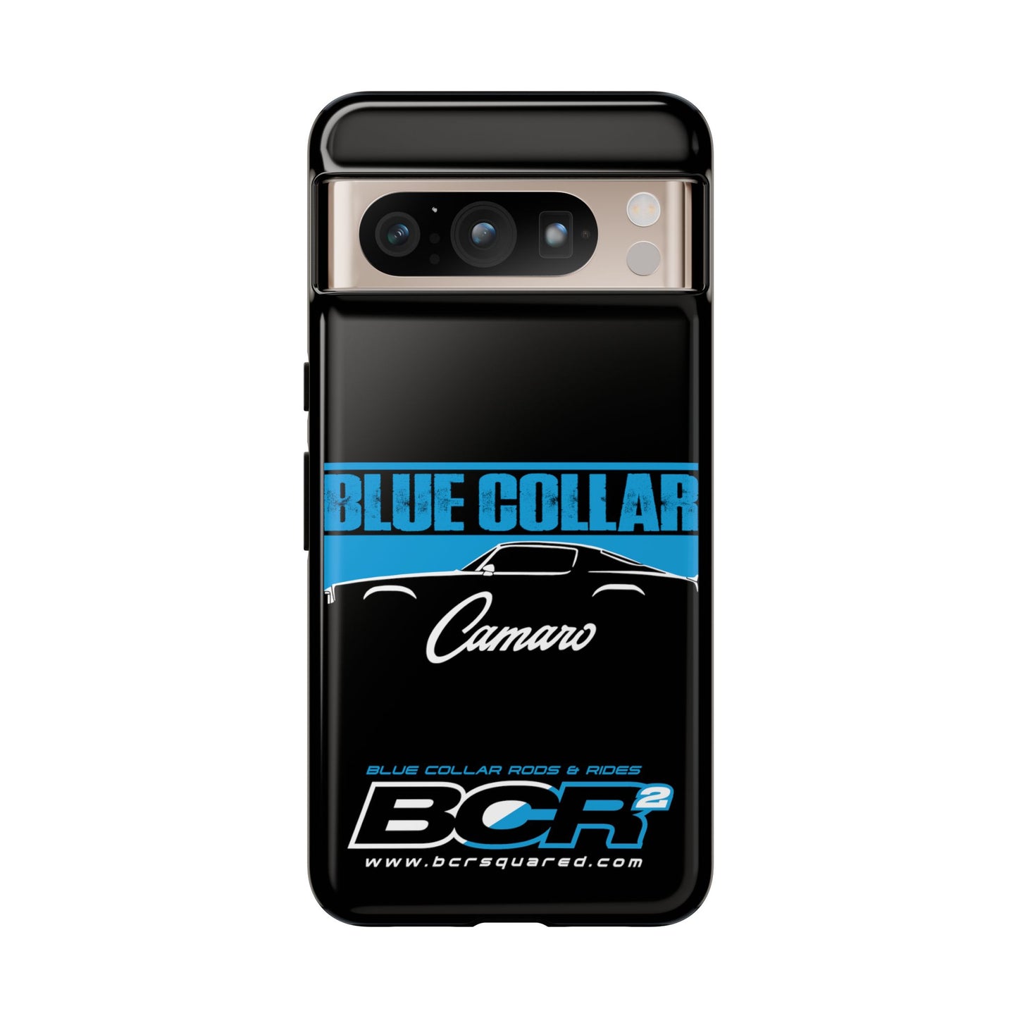 Blue Collar 2nd Gen Camaro Black Phone Cases