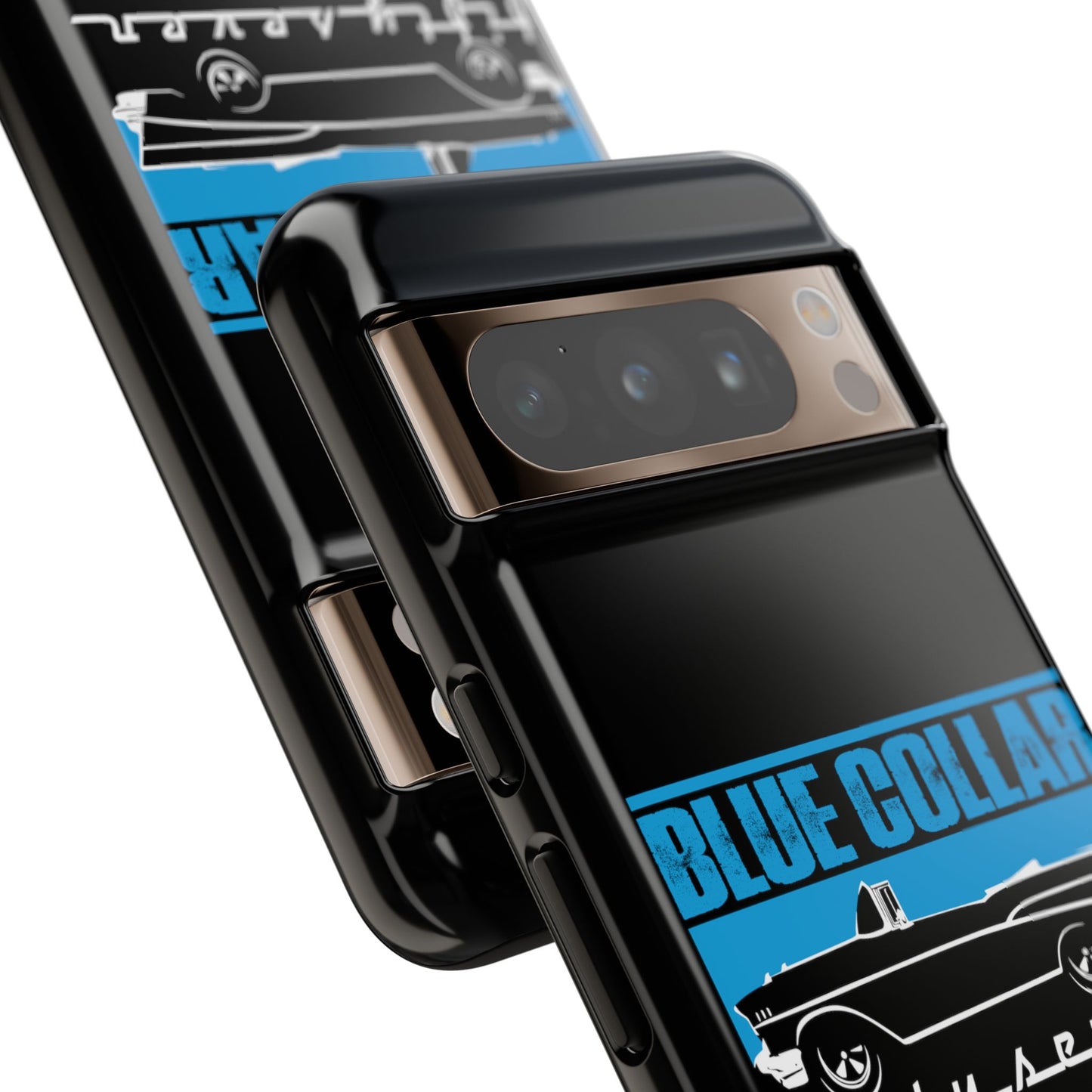 Blue Collar Fifty Seven Black Phone Case