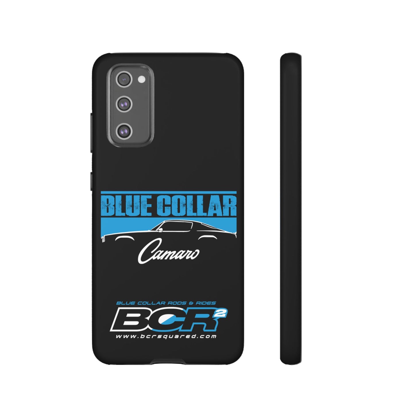 Blue Collar 2nd Gen Camaro Black Phone Cases