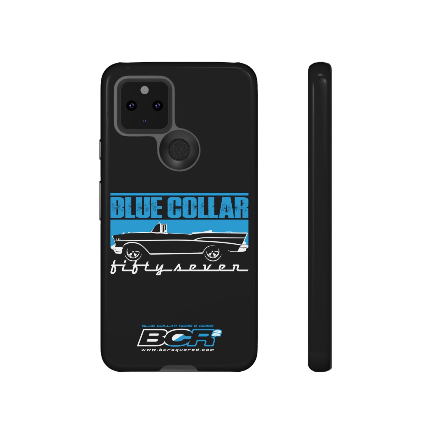 Blue Collar Fifty Seven Black Phone Case