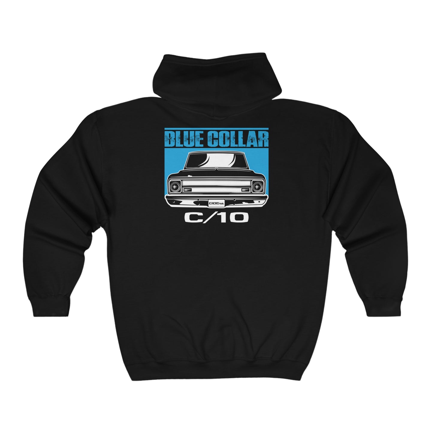 Blue Collar C/10 Unisex Heavy Blend™ Full Zip Hooded Sweatshirt