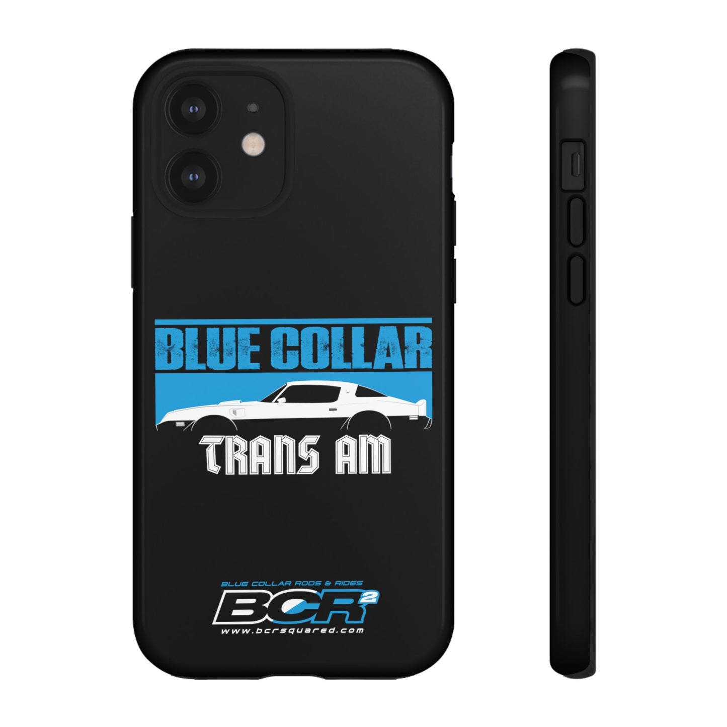 Blue Collar Black Phone Case