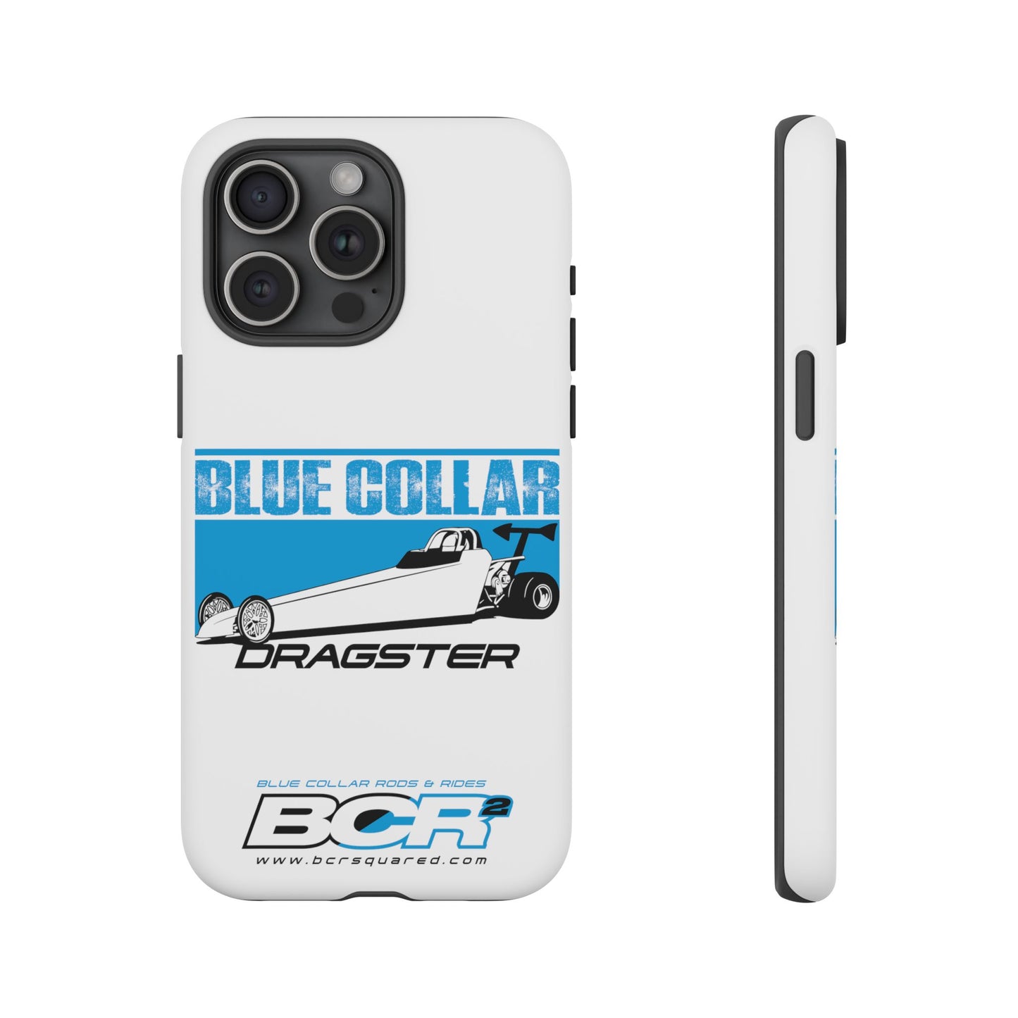 Blue Collar Dragster Phone Cases