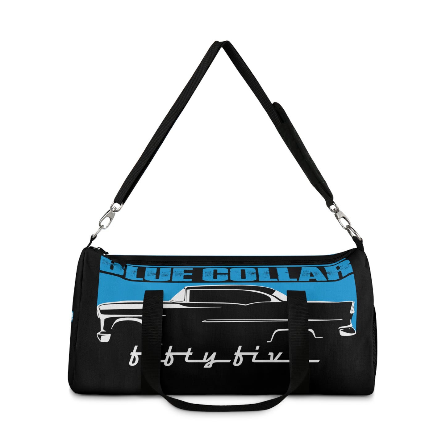 Blue Collar Fifty Five Black Duffel Bag