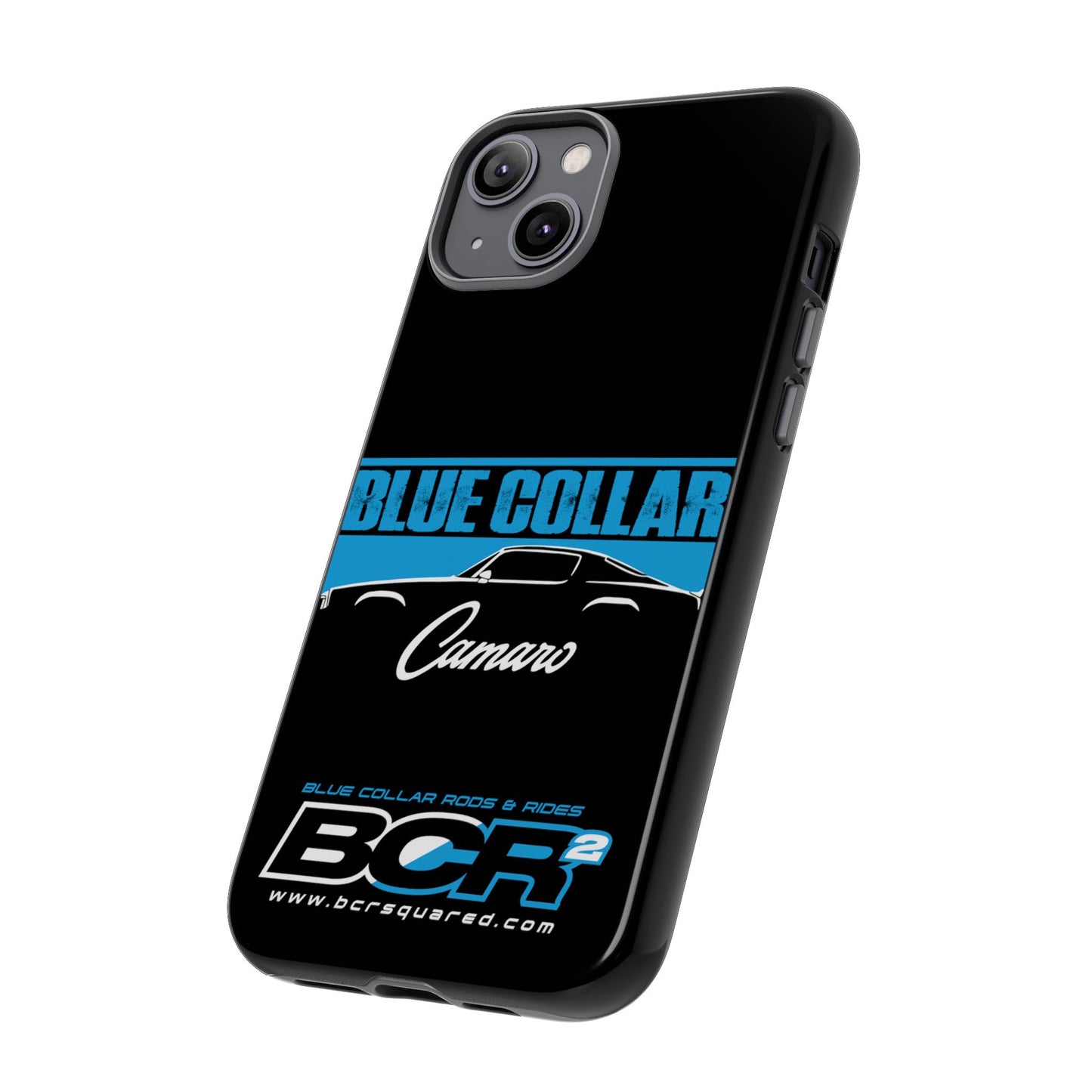 Blue Collar 2nd Gen Camaro Black Phone Cases