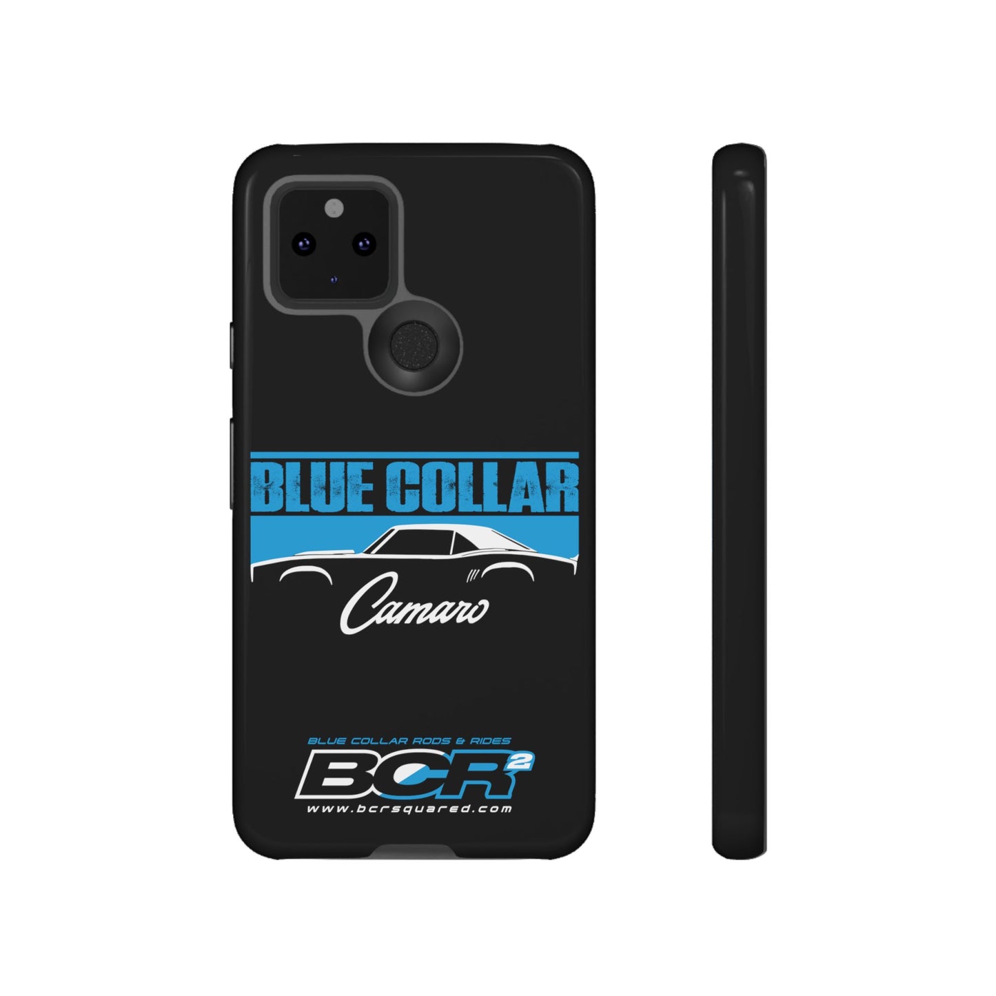 Blue Collar 1st Gen Camaro Black Phone Cases