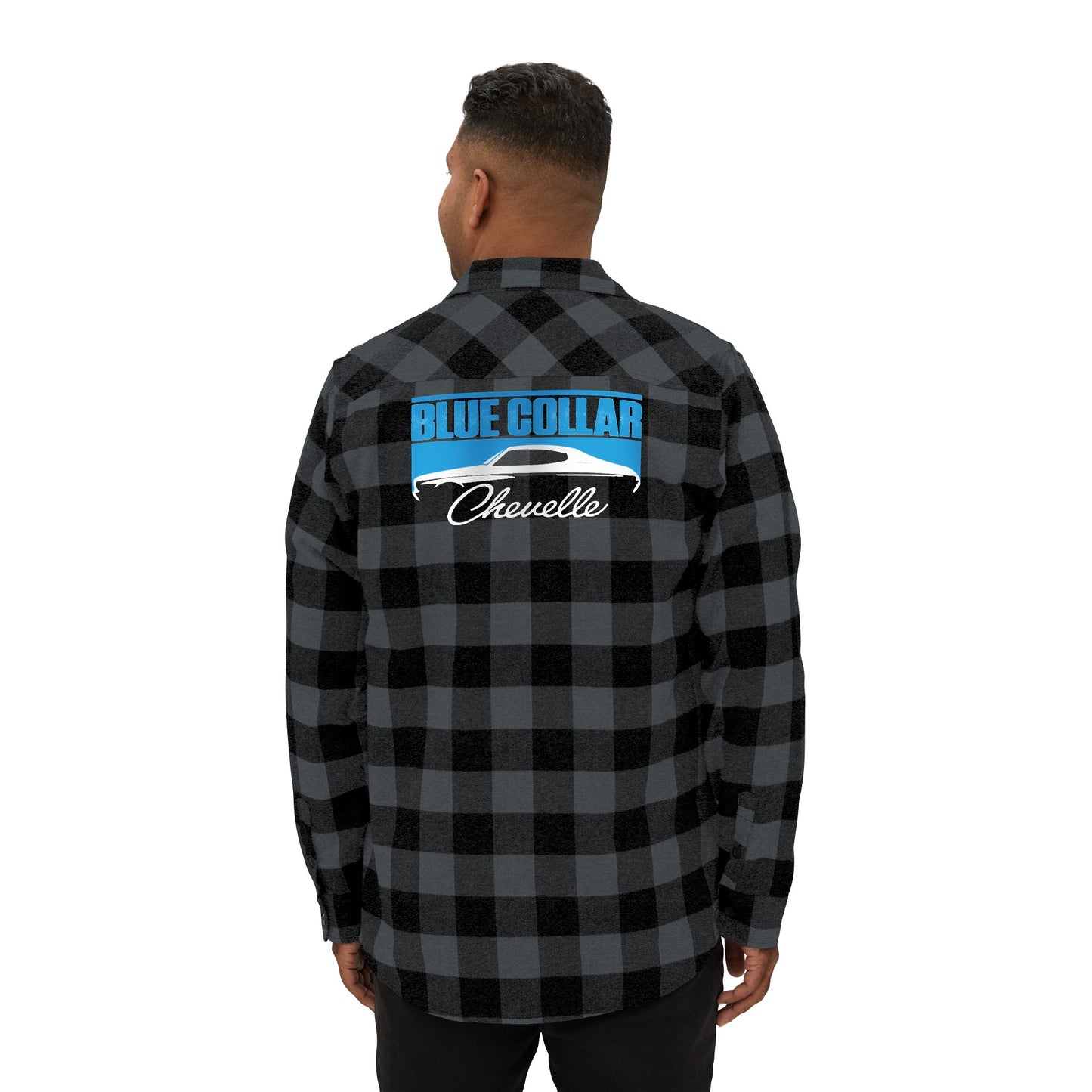 Blue Collar Chevelle Flannel Shirt