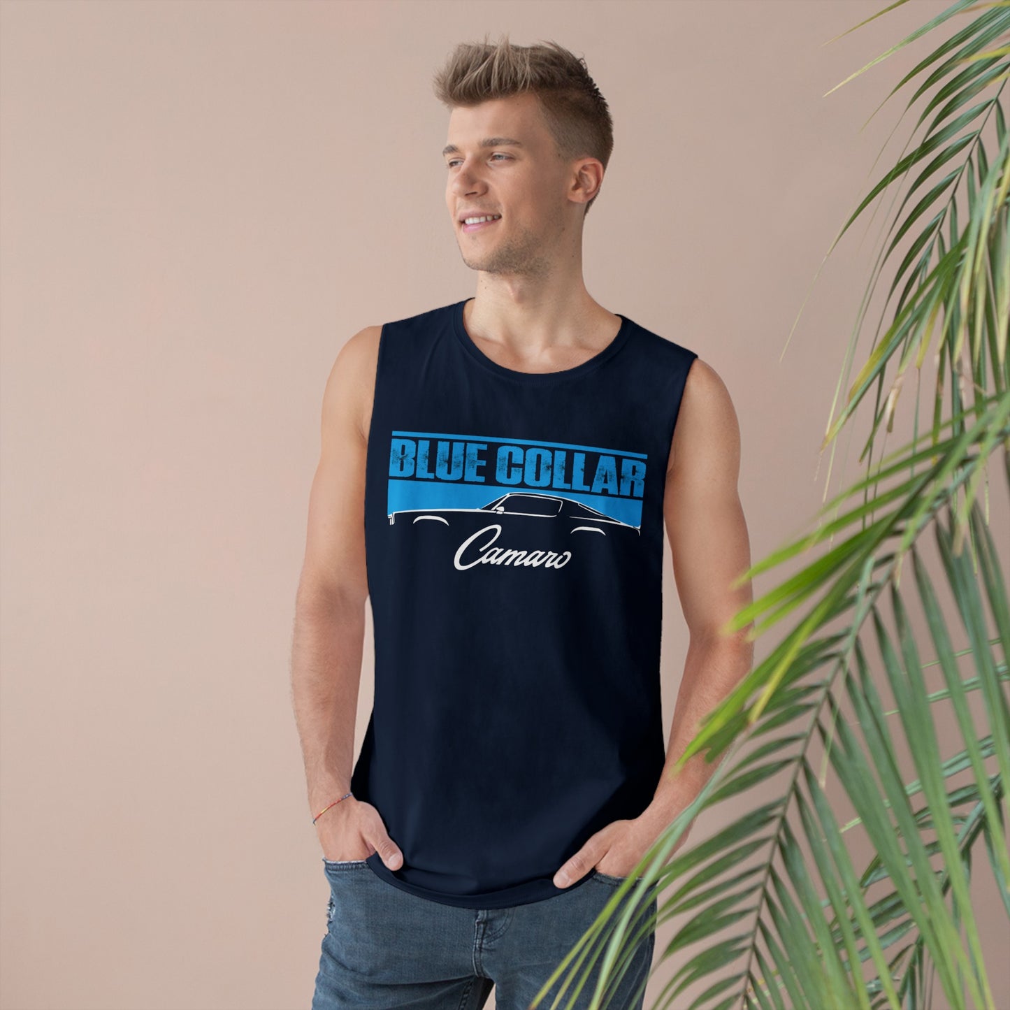 Blue Collar 2nd Gen Camaro Unisex Sleeveless Tee